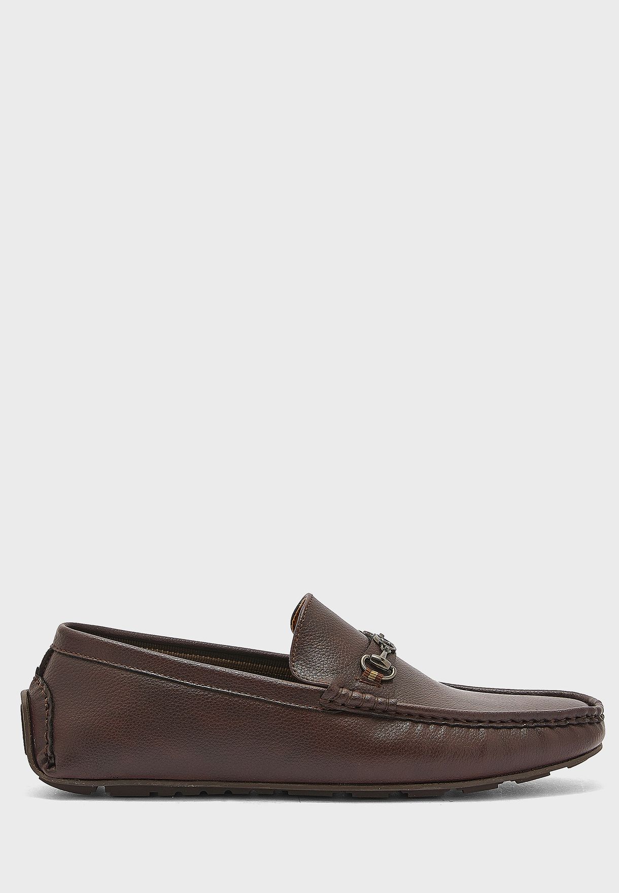 Classic Leatherette Loafers