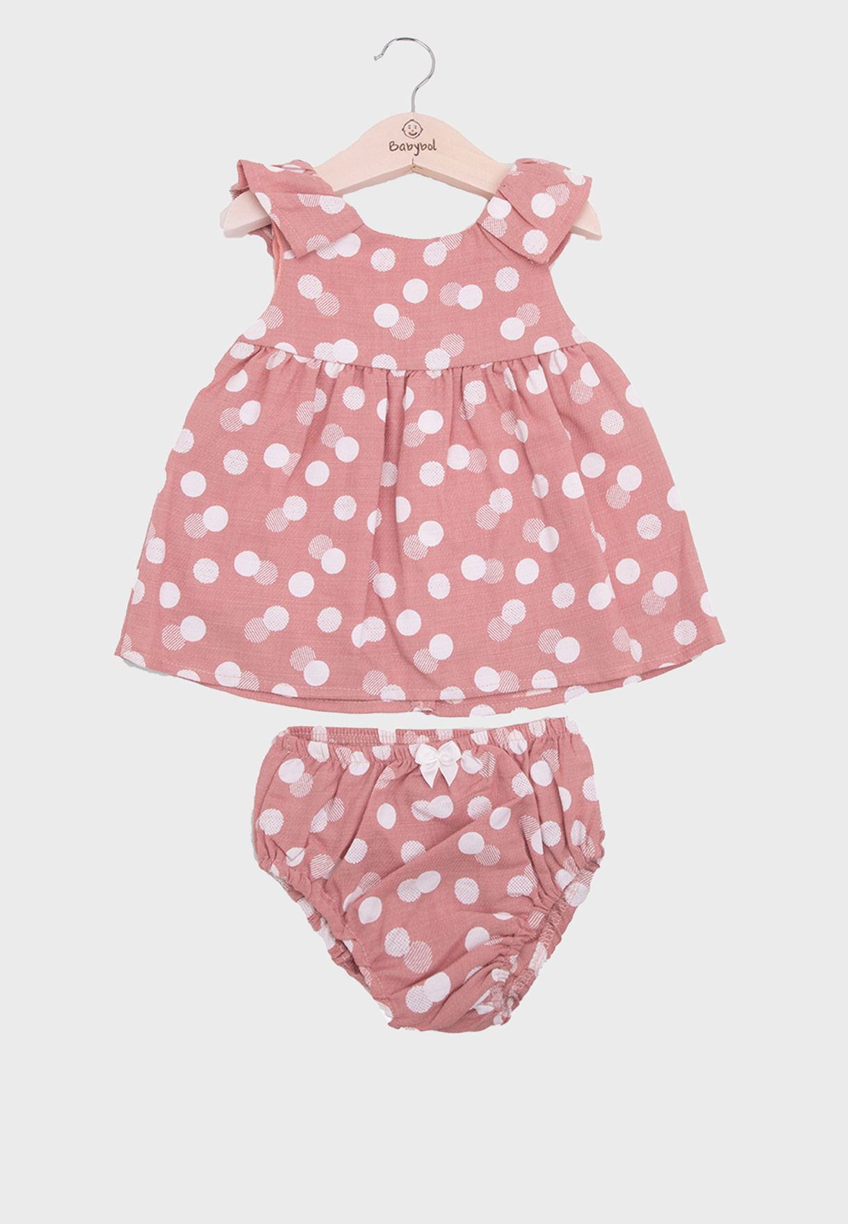 Infant Printed Dress & Knicker Set