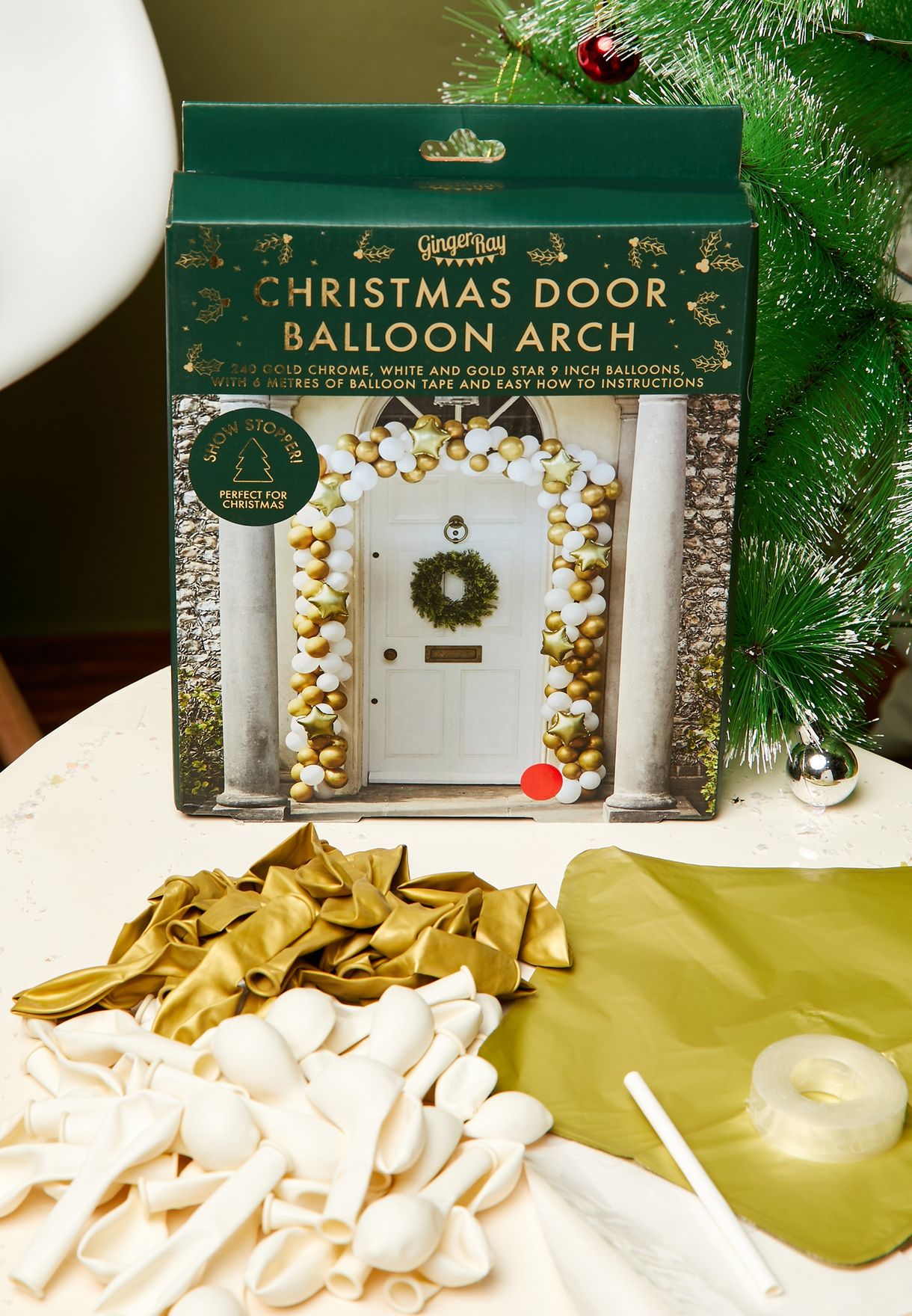 Gold Door Balloon Arch Kit
