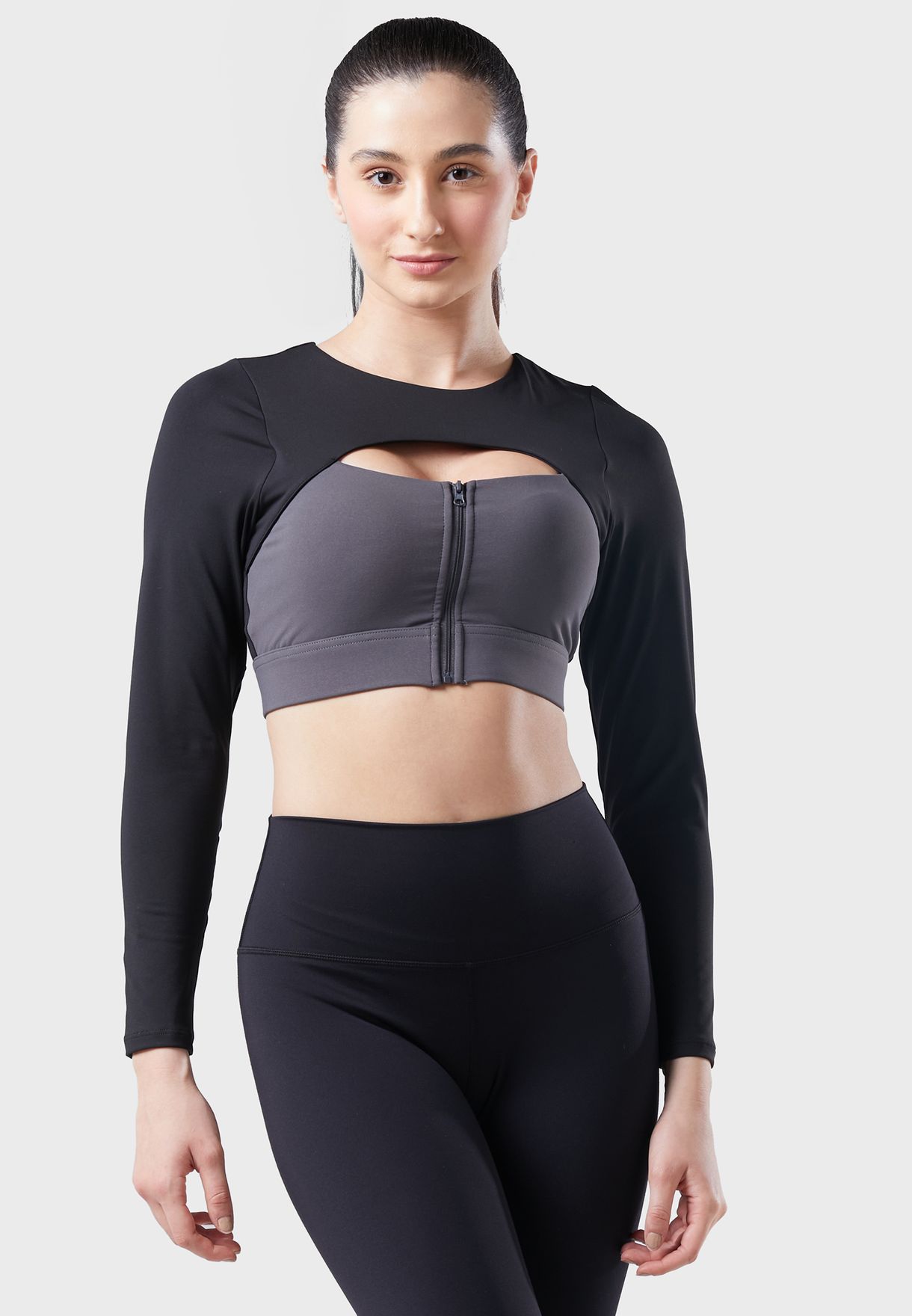 Cut Out Athletic Bra