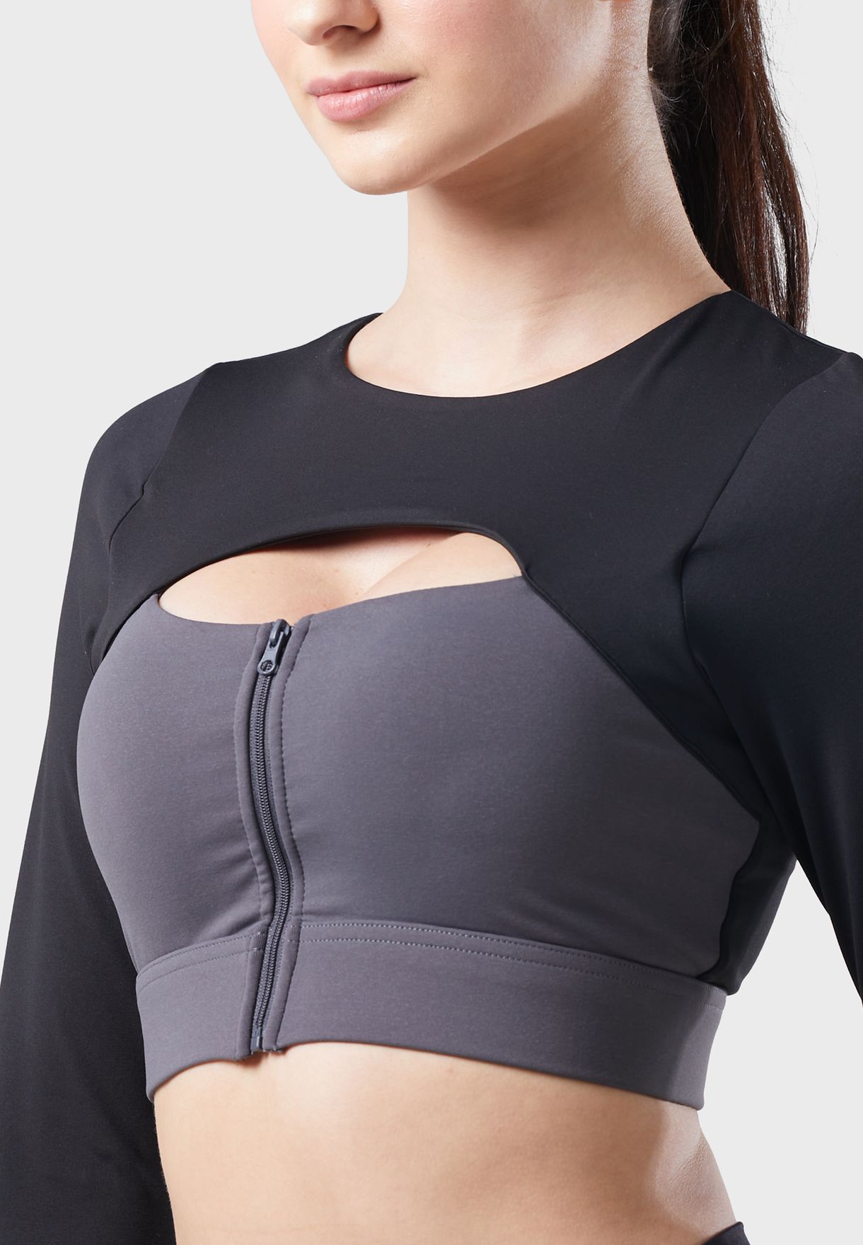 Cut Out Athletic Bra