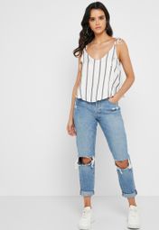 forever 21 ripped mom jeans