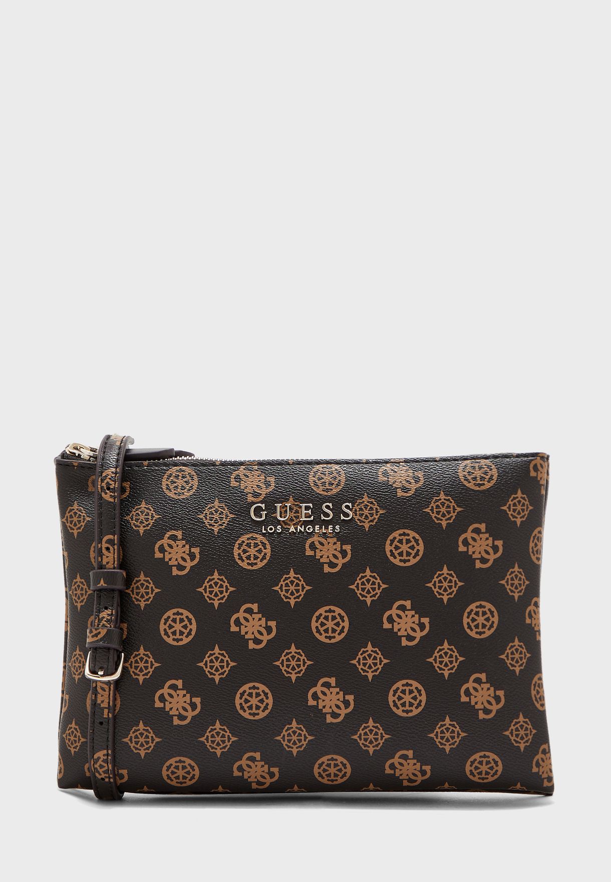 guess wilder double zip crossbody