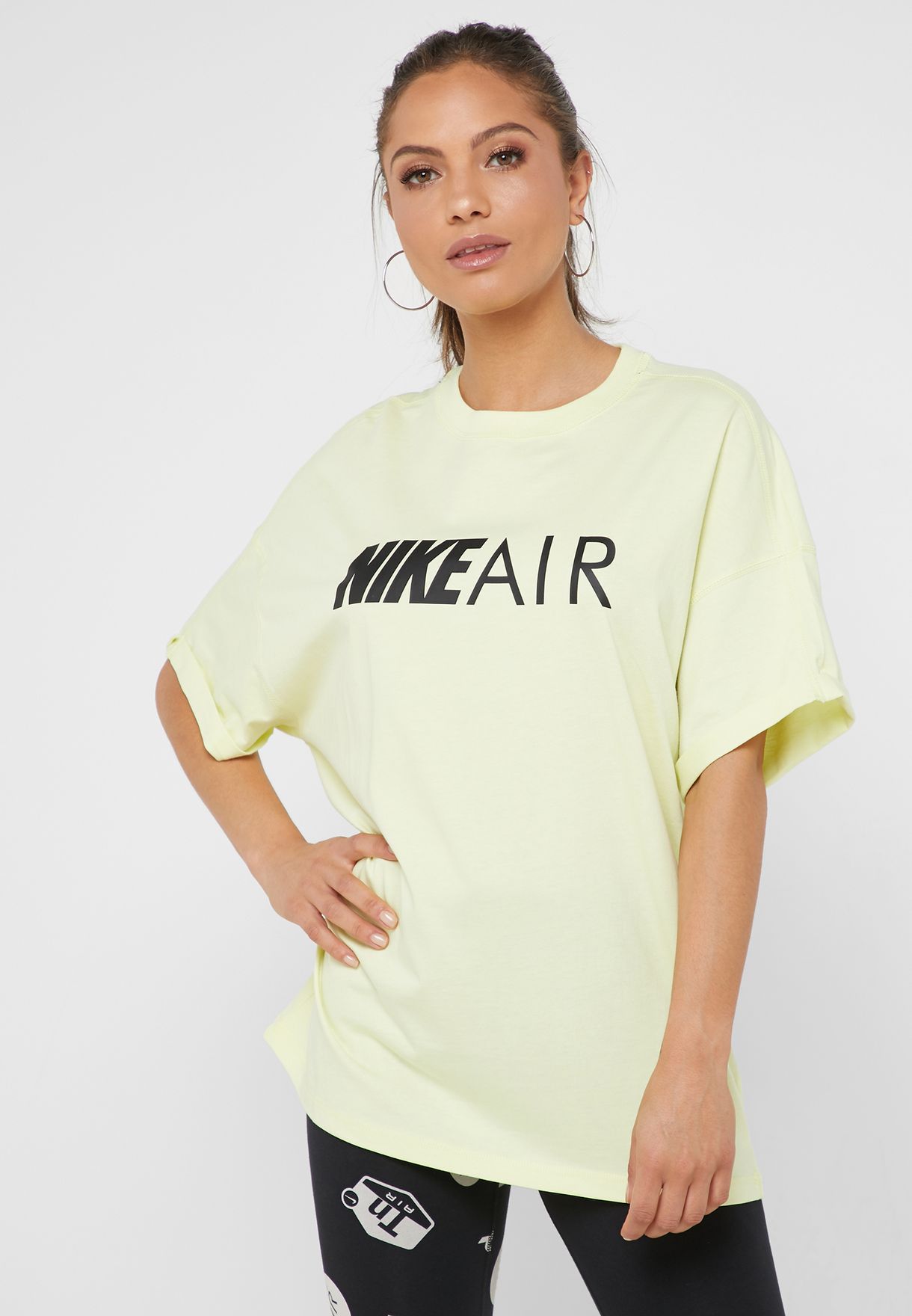 Buy Nike yellow NSW Air T-Shirt for 