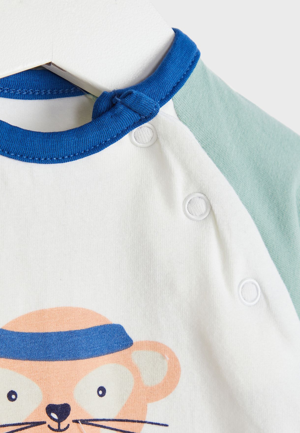 Infant Colour Block Bodysuit