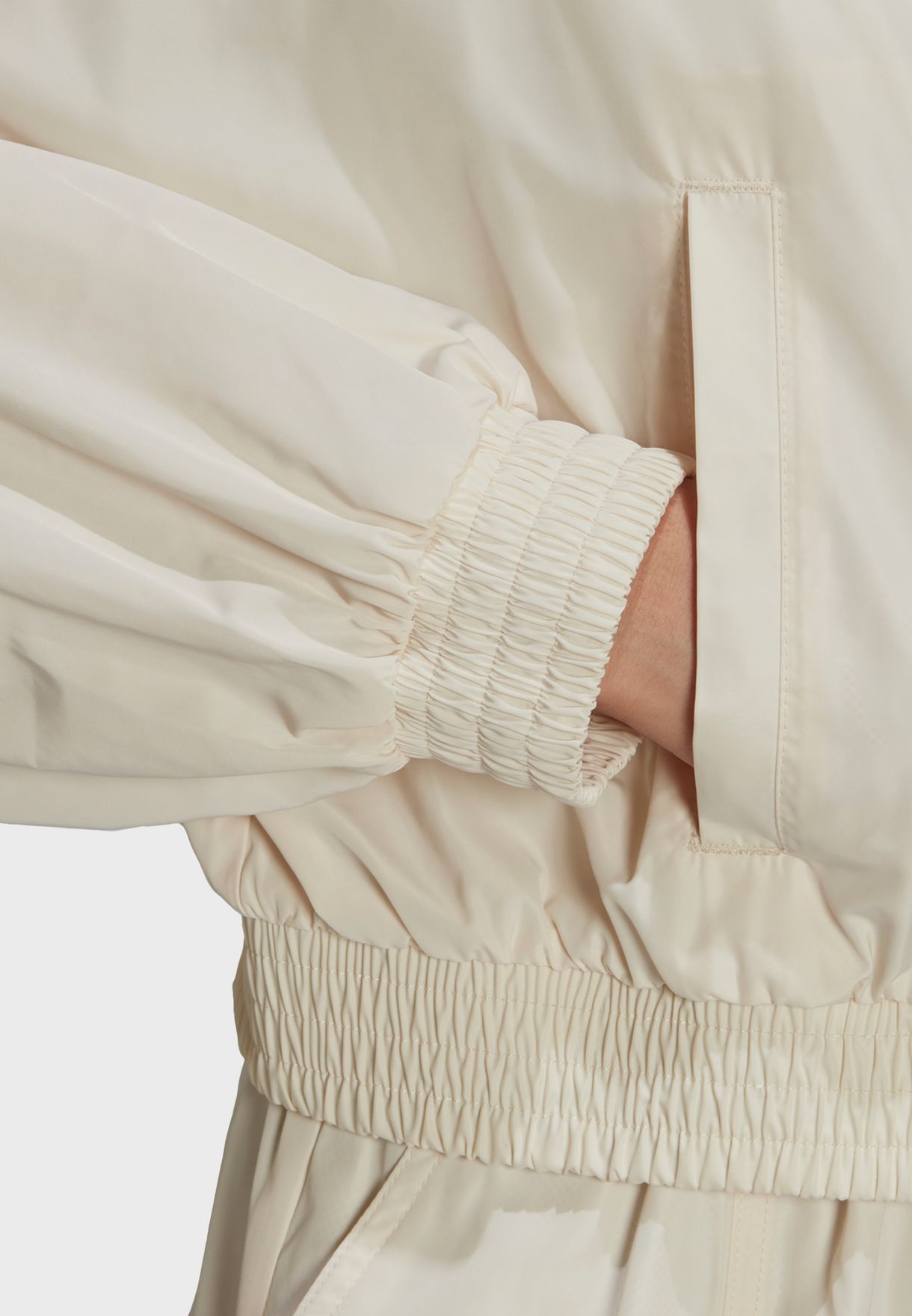 Essential Cropped Track Jacket