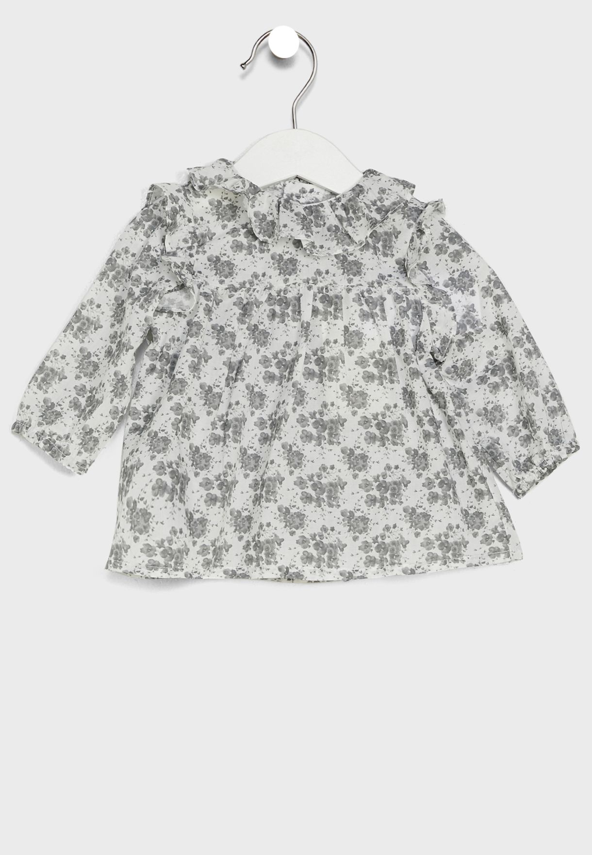 Infant Floral Print Dress & Knicker Set