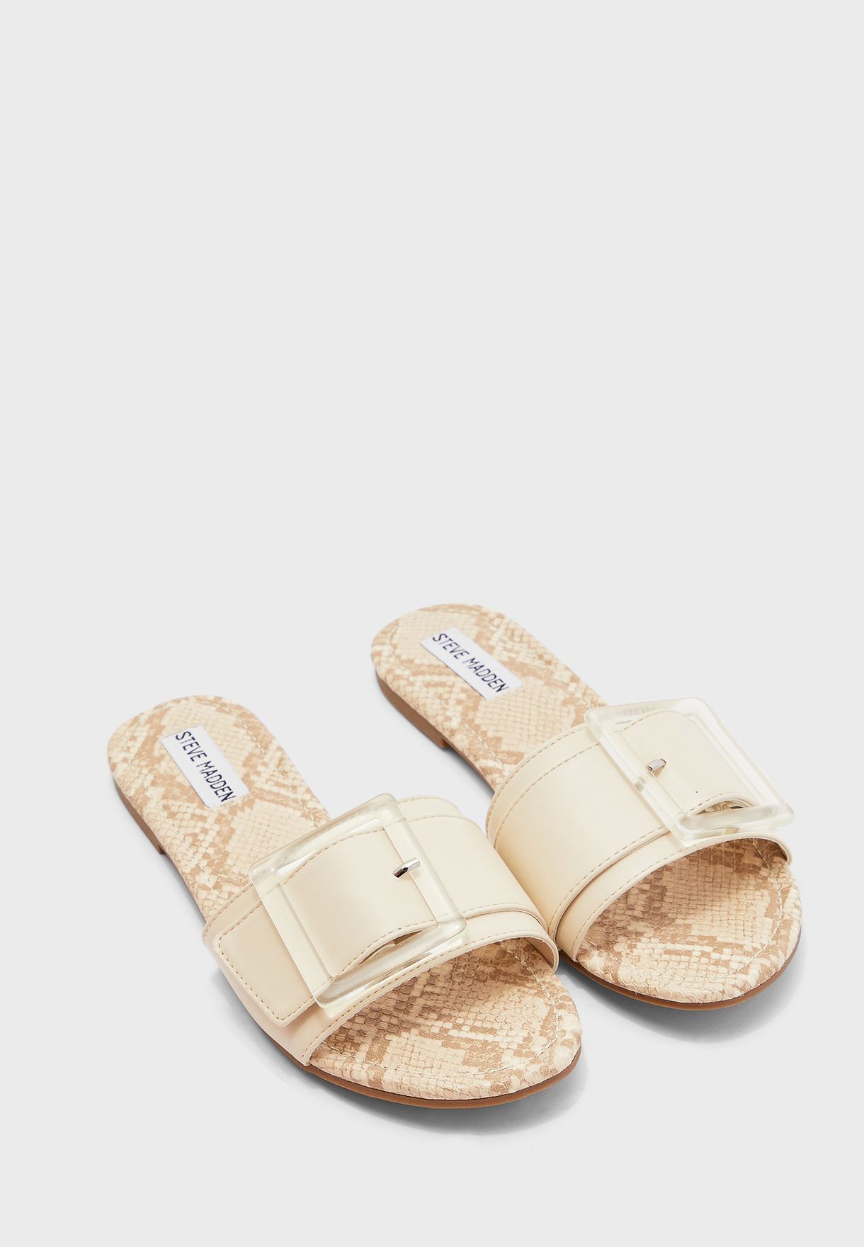 steve madden buckle sandals