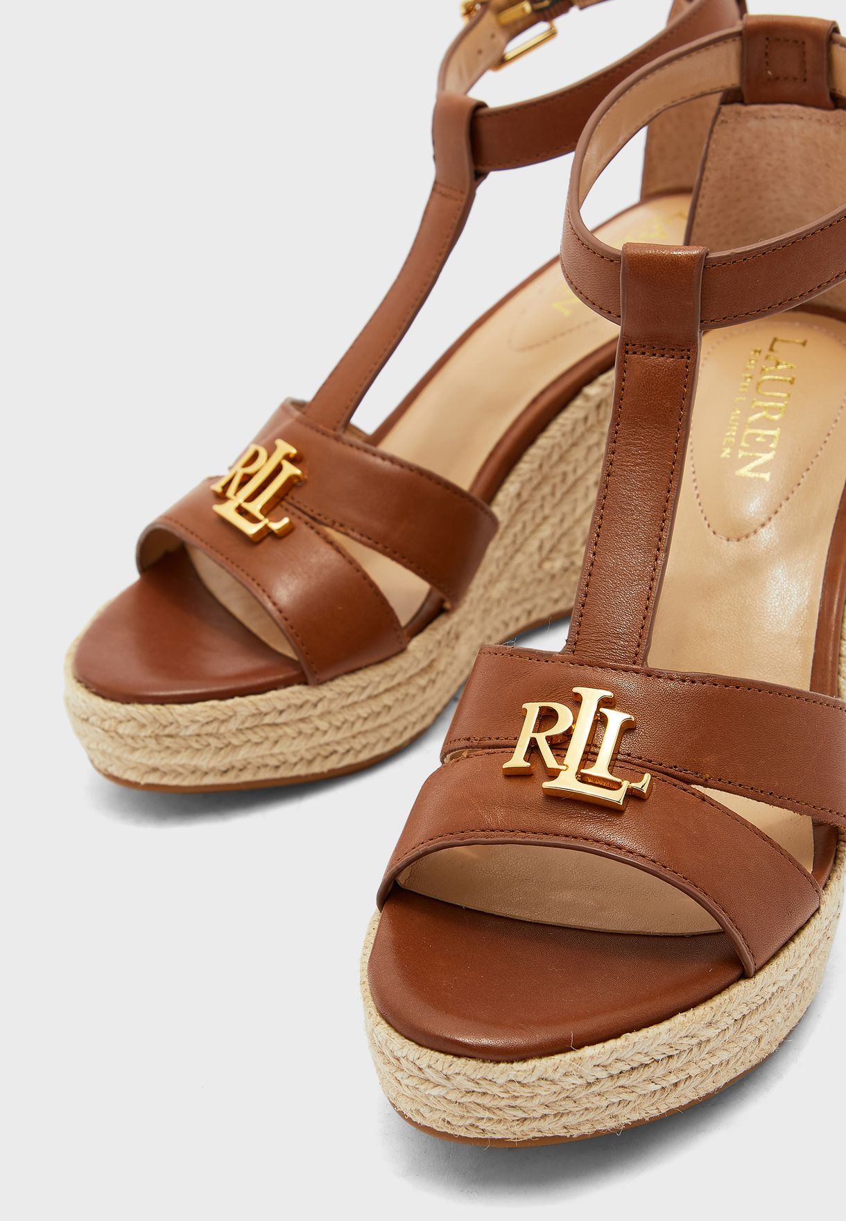 ralph lauren hale wedge sandals