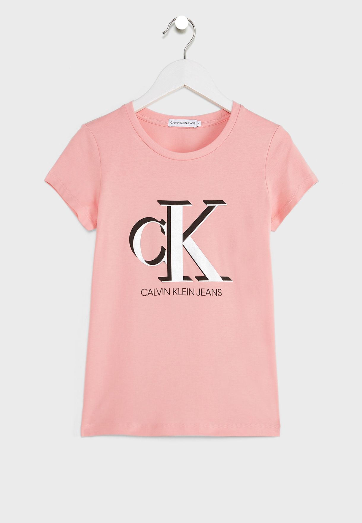 Kids Contrast Monogram T-Shirt