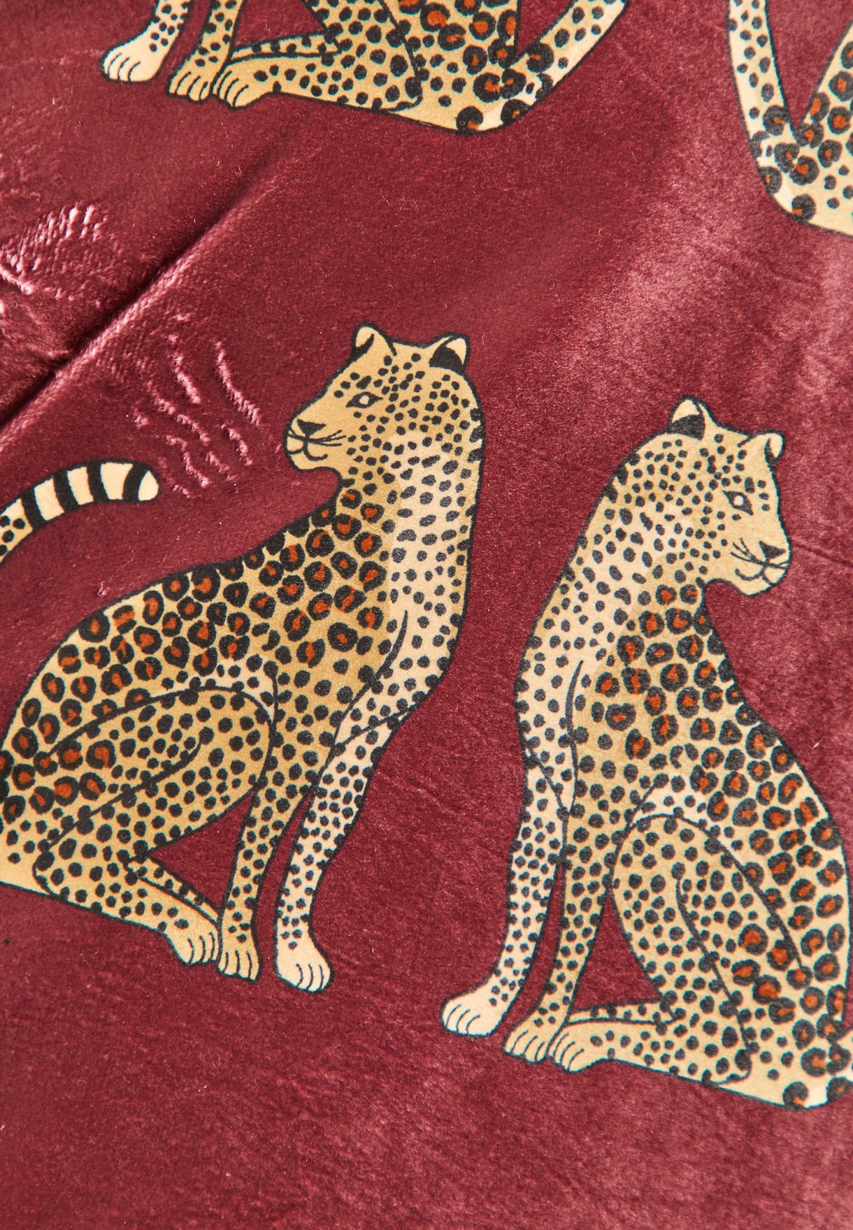 Leopard Printed Cushion With Insert 45X45Cm