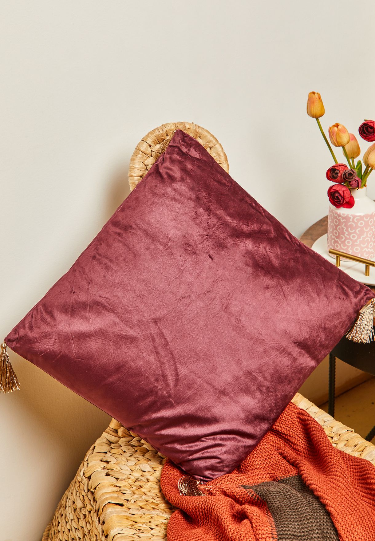 Leopard Printed Cushion With Insert 45X45Cm