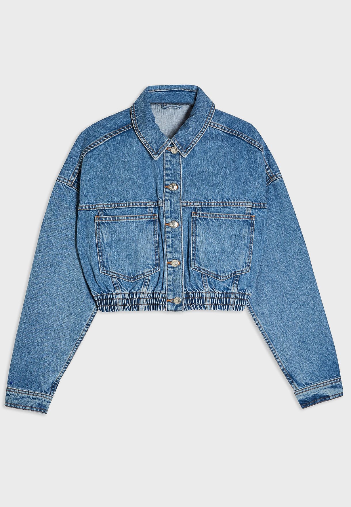 blue denim jacket topshop