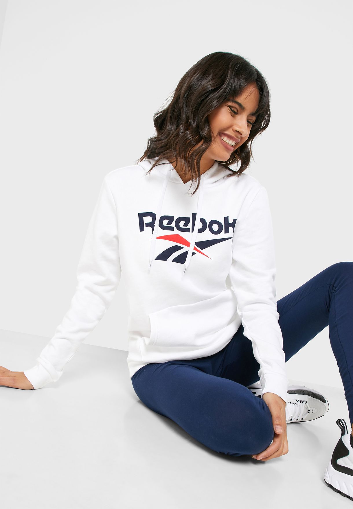 reebok classic hoodie women's