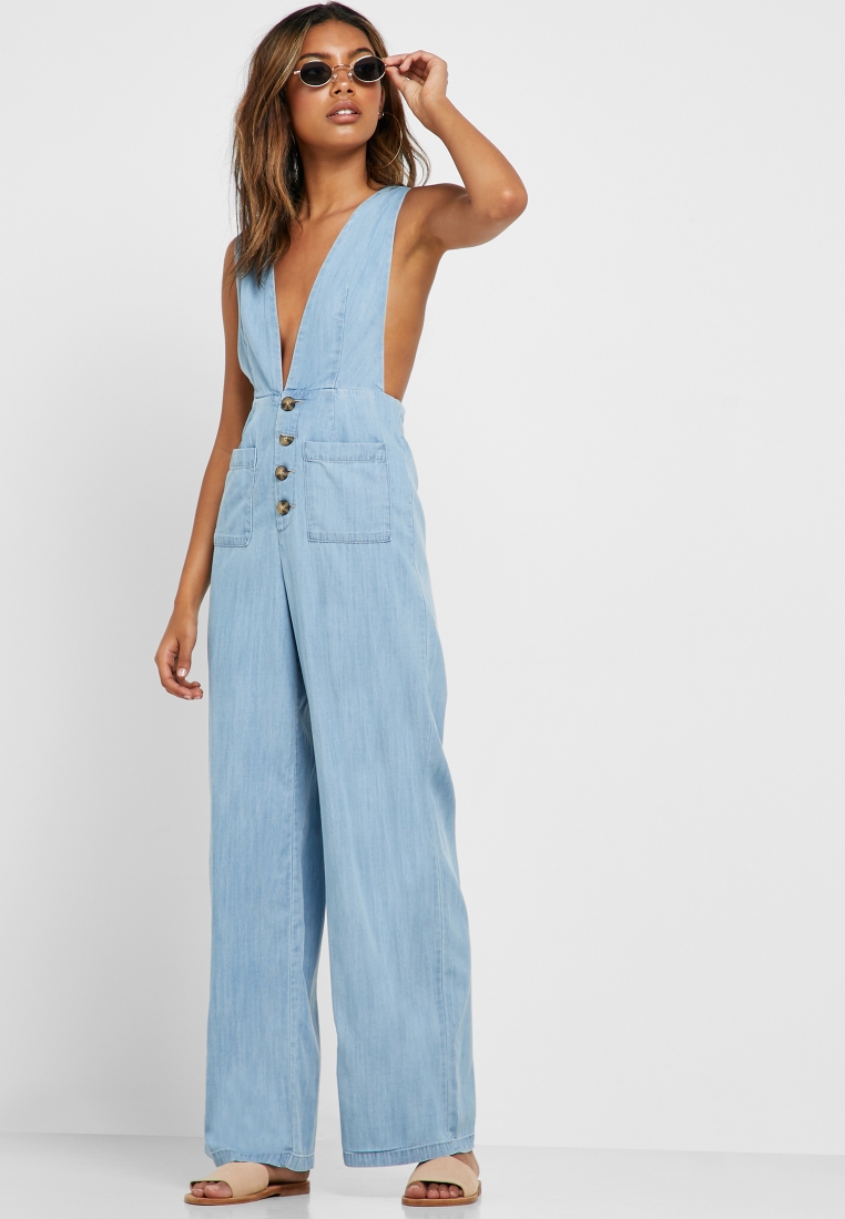GlamAholic Retail Therapy Forever 21 Collared Denim Jumpsuit   Confessions Of A GlamAholic