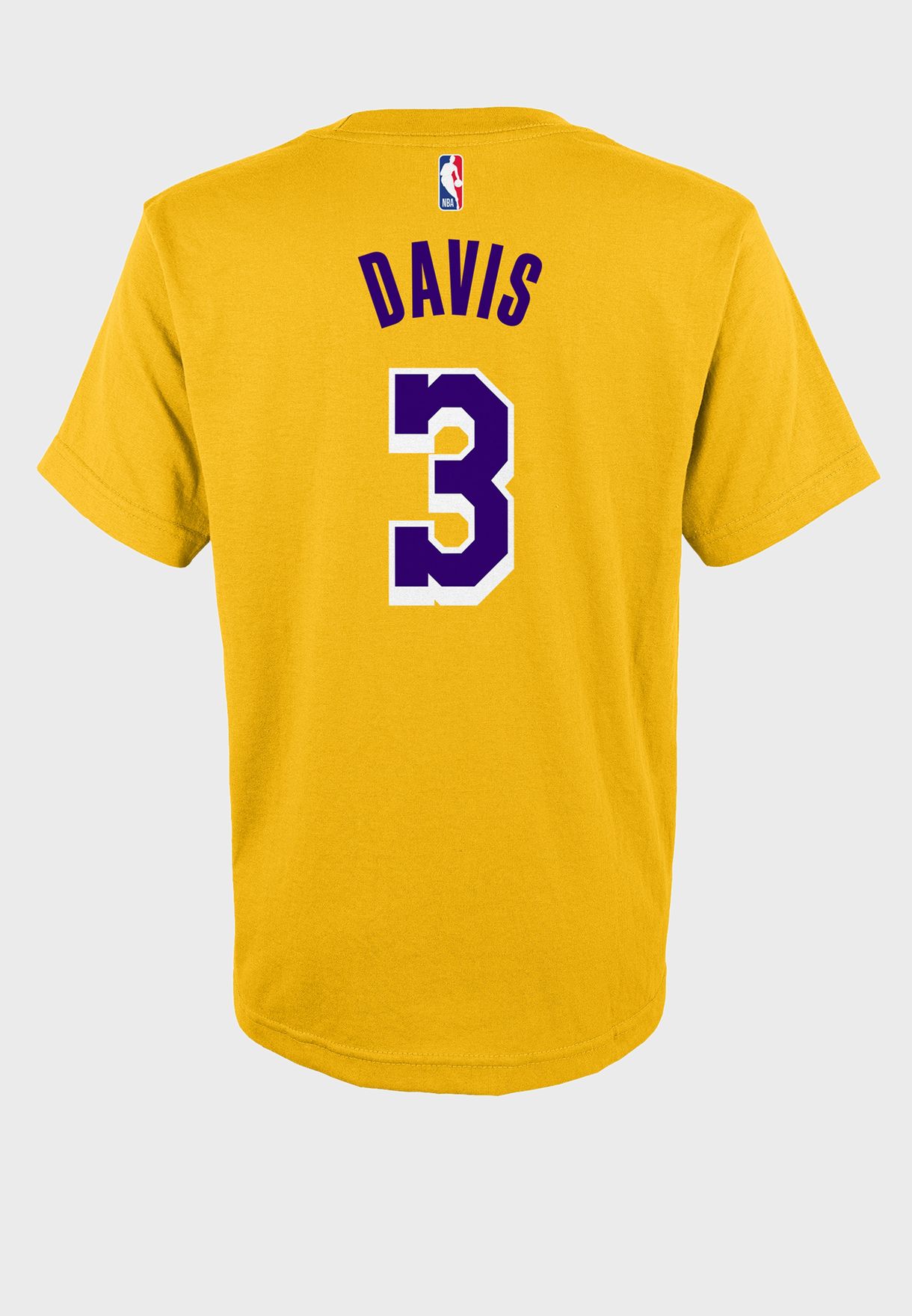 Youth Anthony Davis Los Angeles Lakers T-Shirt