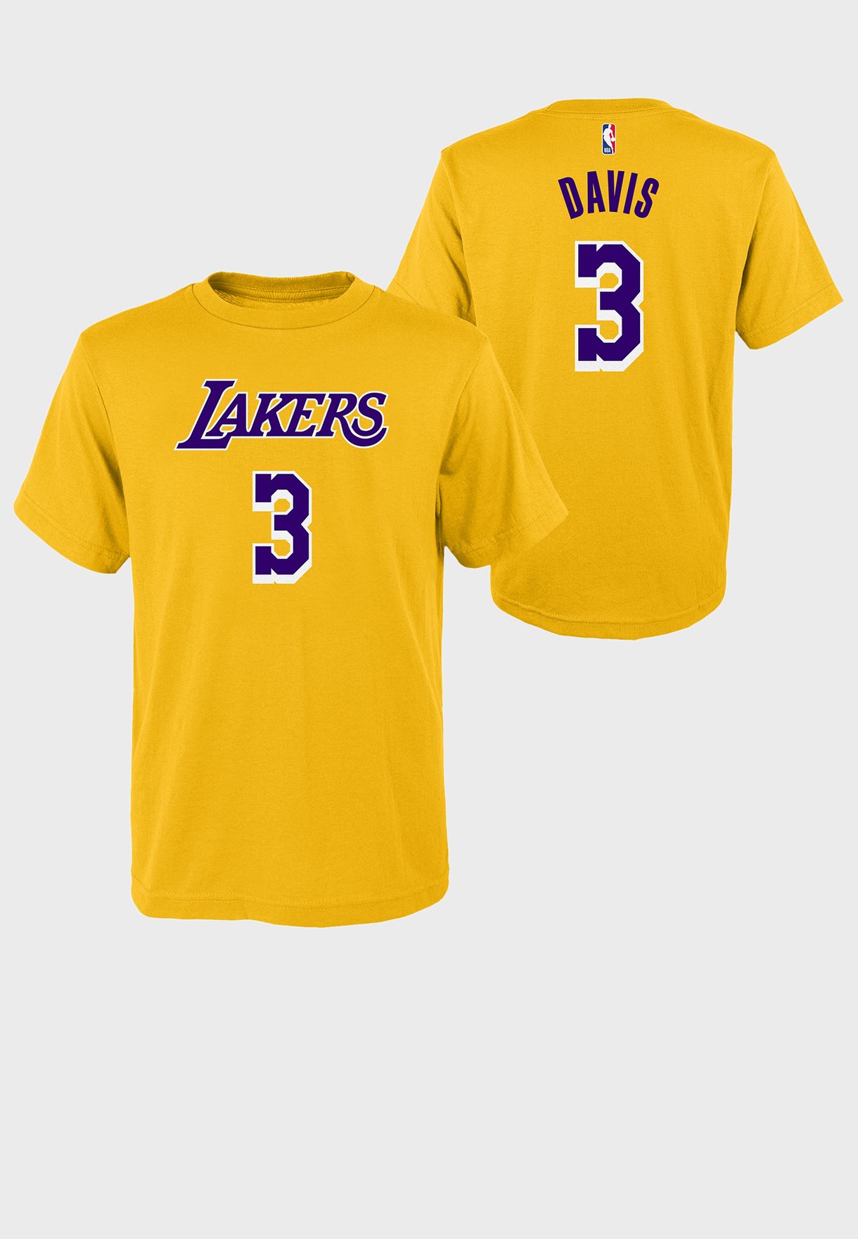 Youth Anthony Davis Los Angeles Lakers T-Shirt