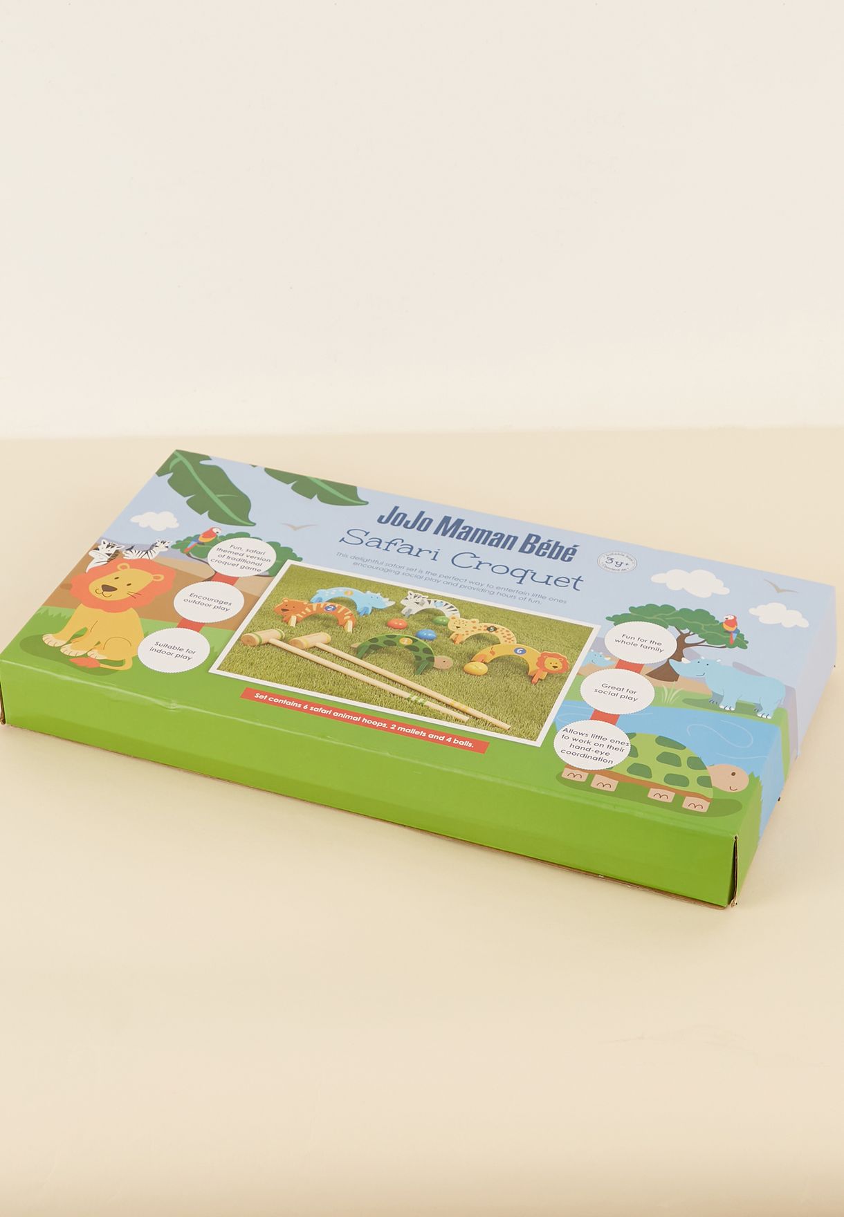 Safari Toy Croquet Set