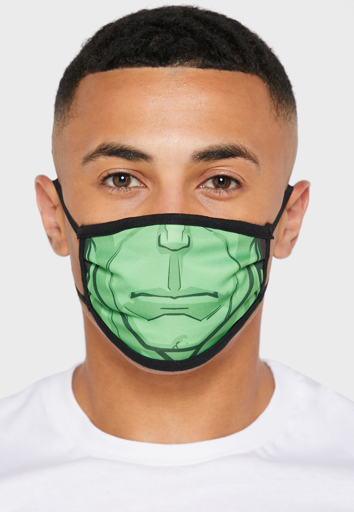 Pack of 3 Hulk Fabric Face Cover Mask