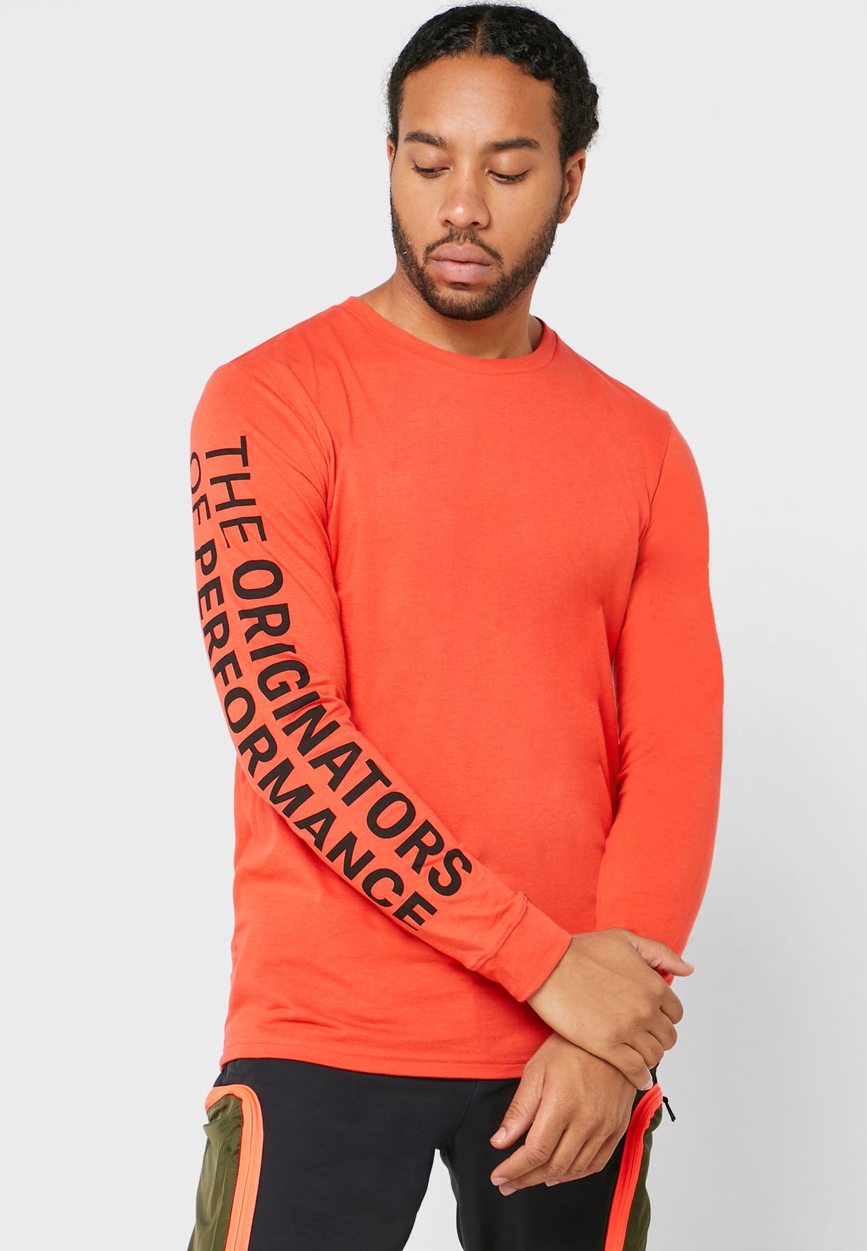 under armour t shirts men orange