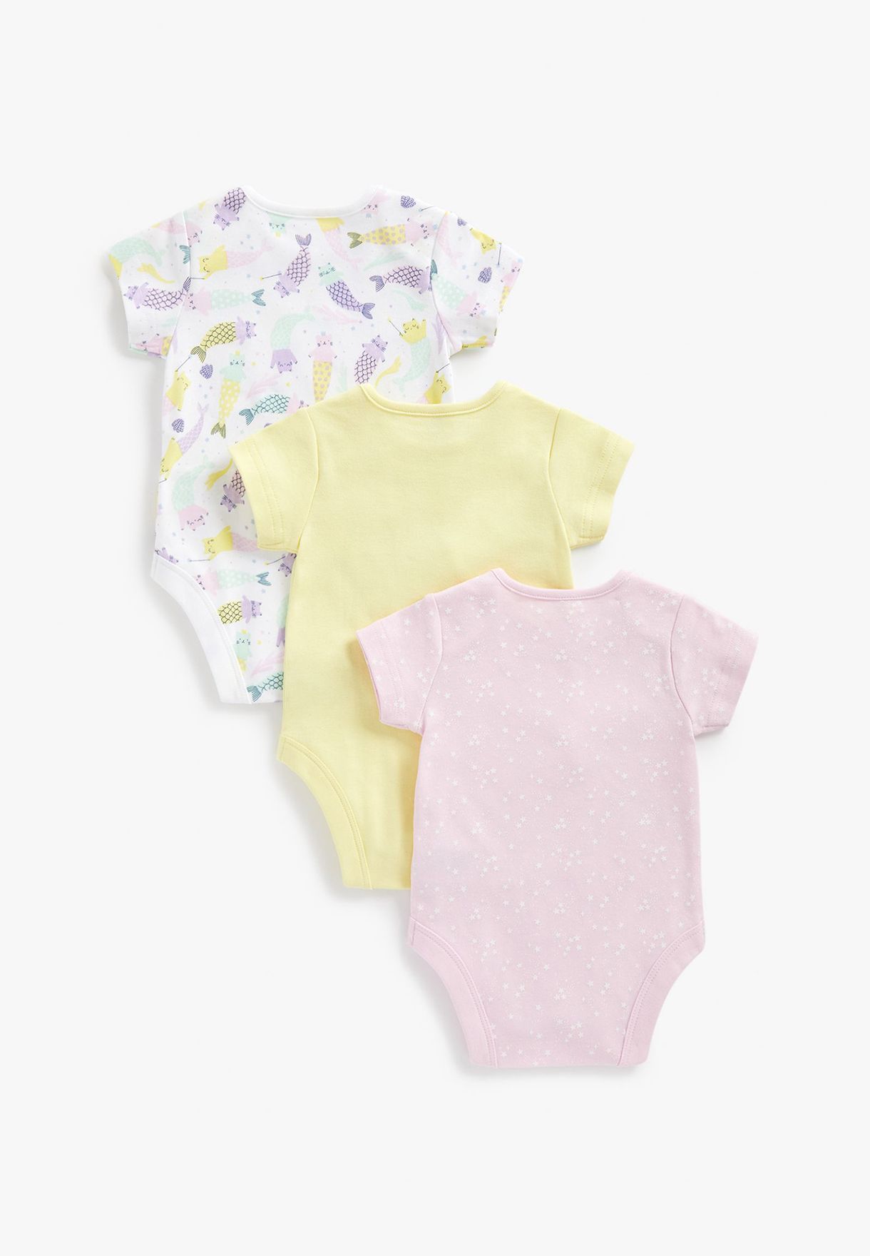 Kids 3 Pack Assorted Bodysuit