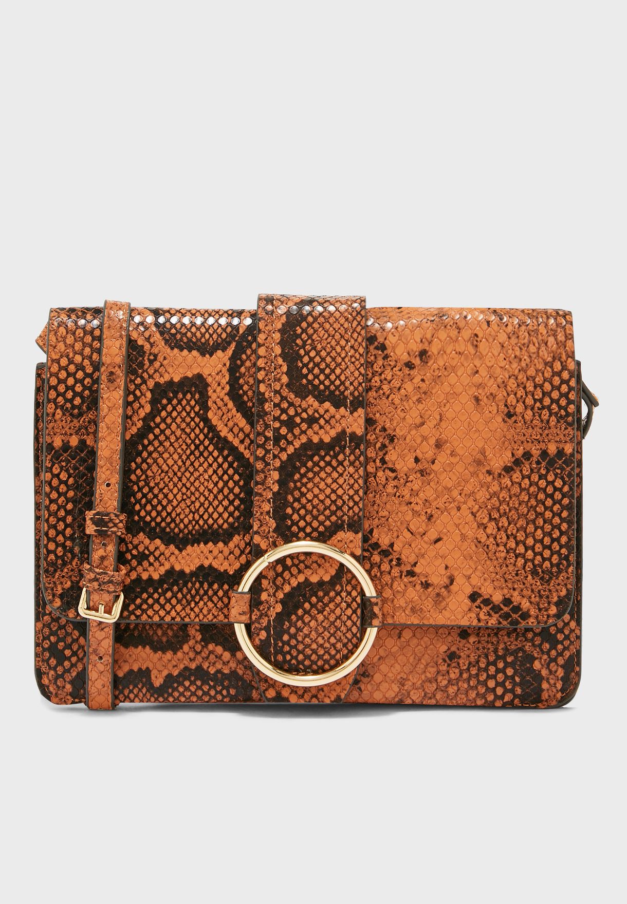 mango snakeskin bag