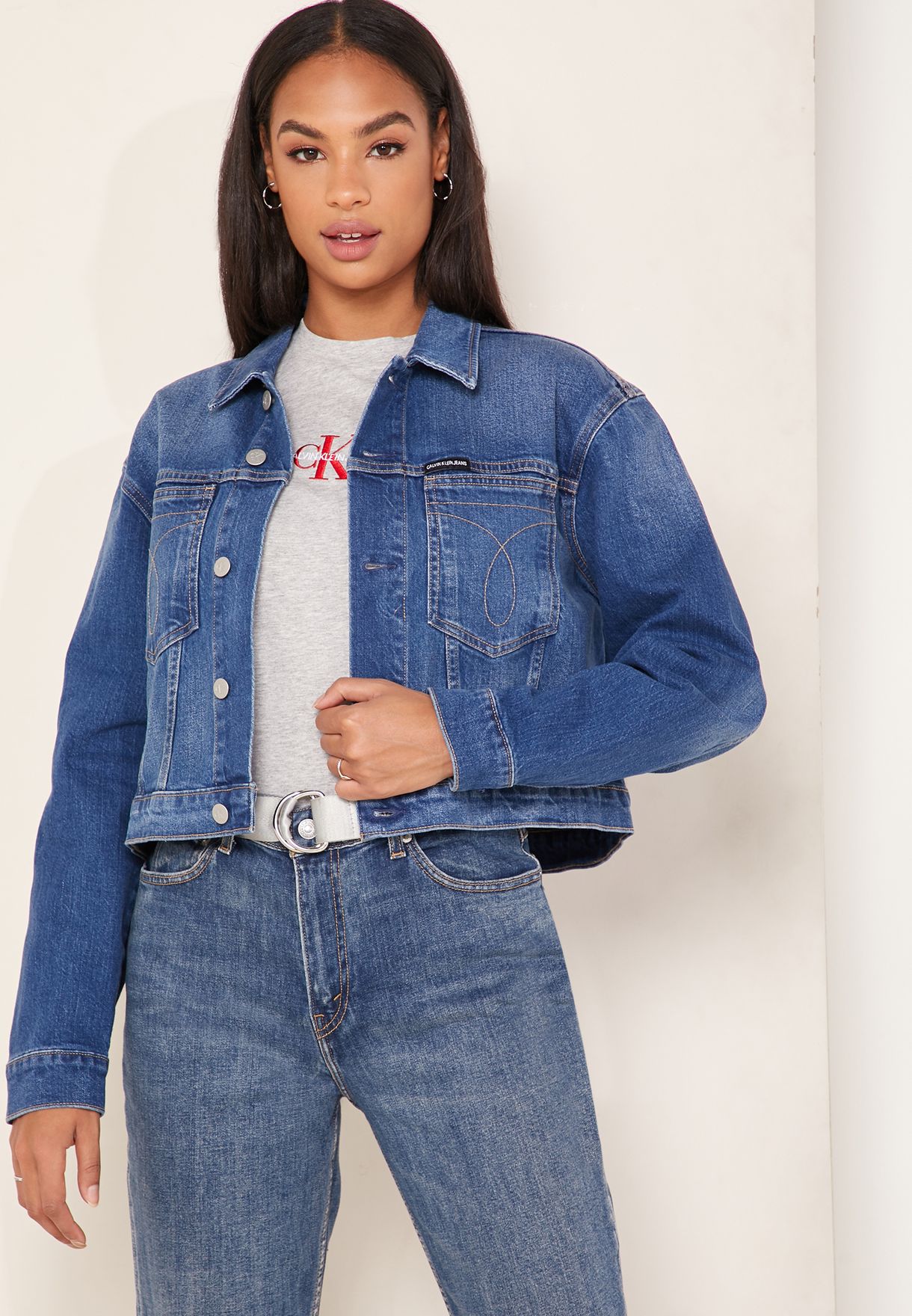 calvin klein jeans jacket womens