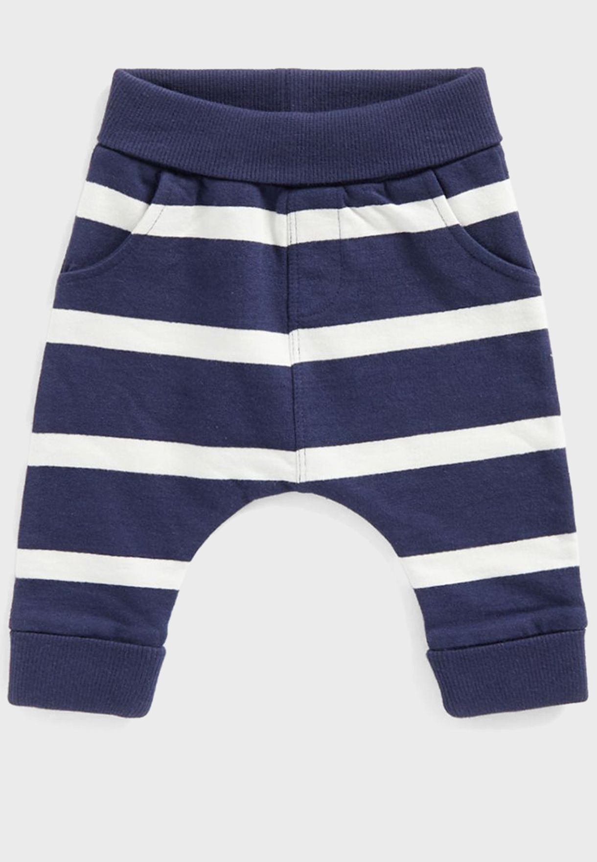 Infant Striped Bodysuits & Jogger Set