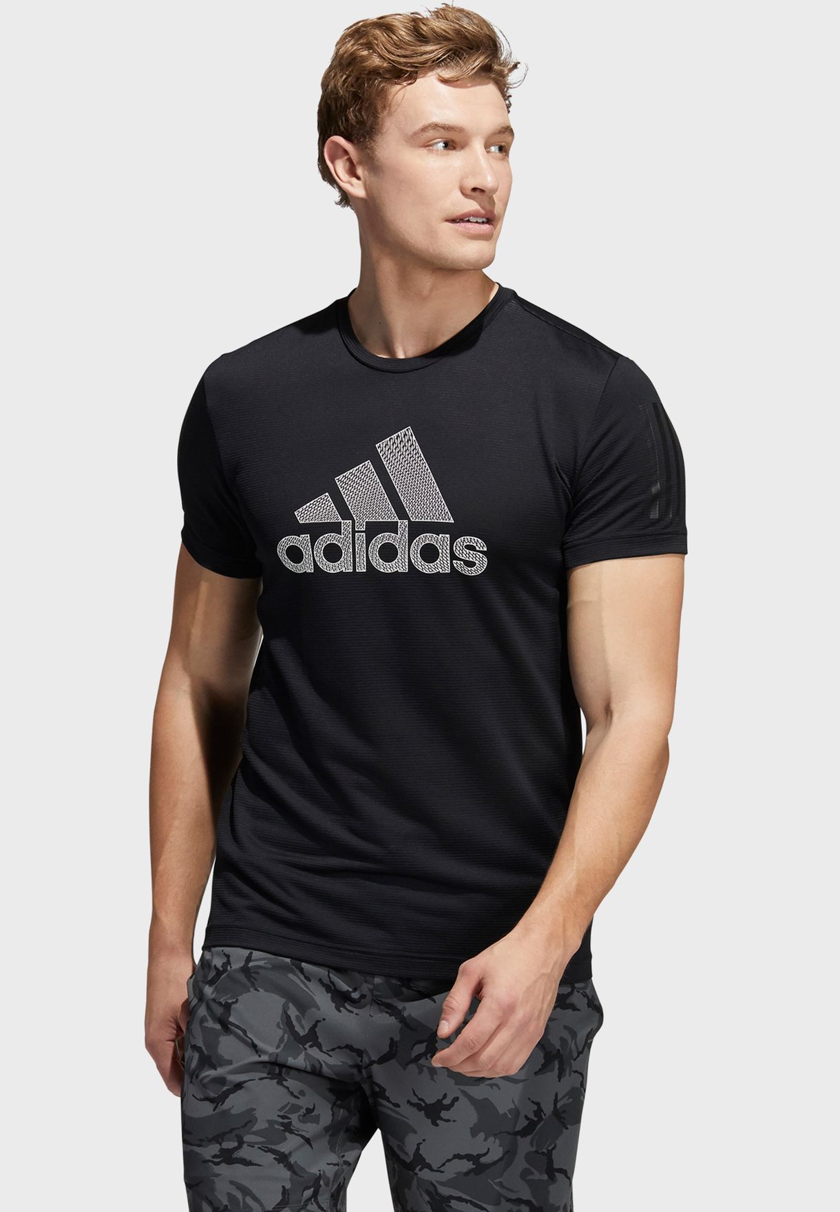 Buy adidas black Aero Ready Warrior T-Shirt for Kids in MENA, Worldwide