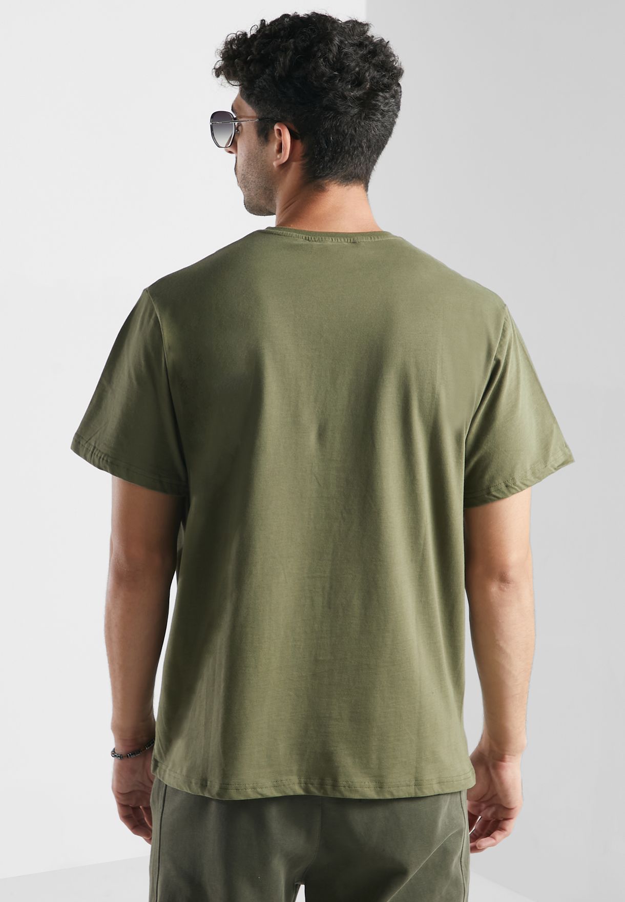Script Crew Neck T-Shirt