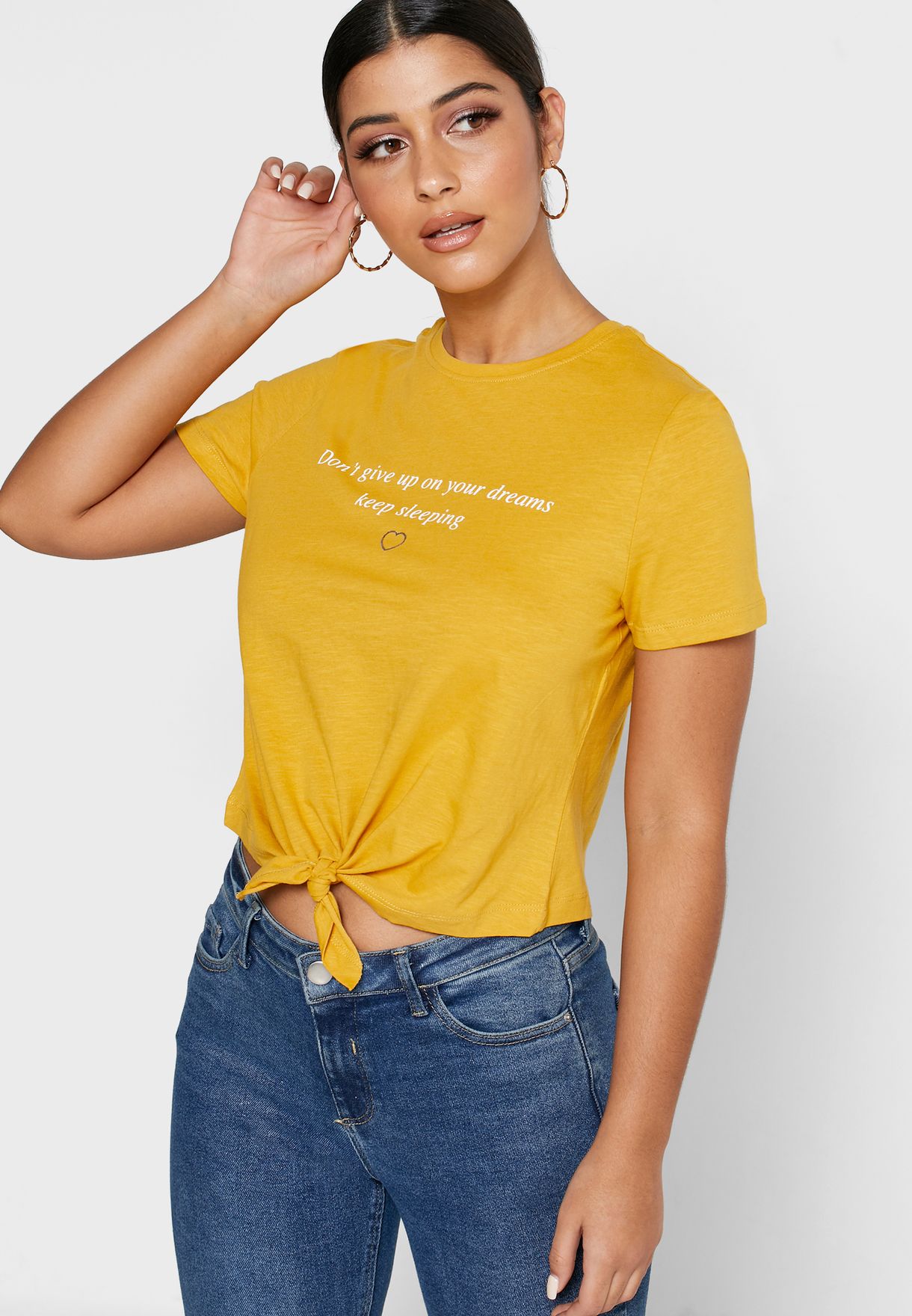 only yellow top