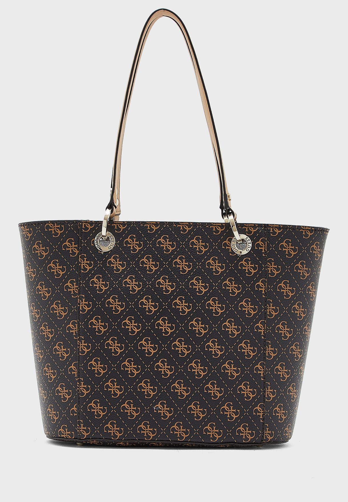 guess logo shopper bag