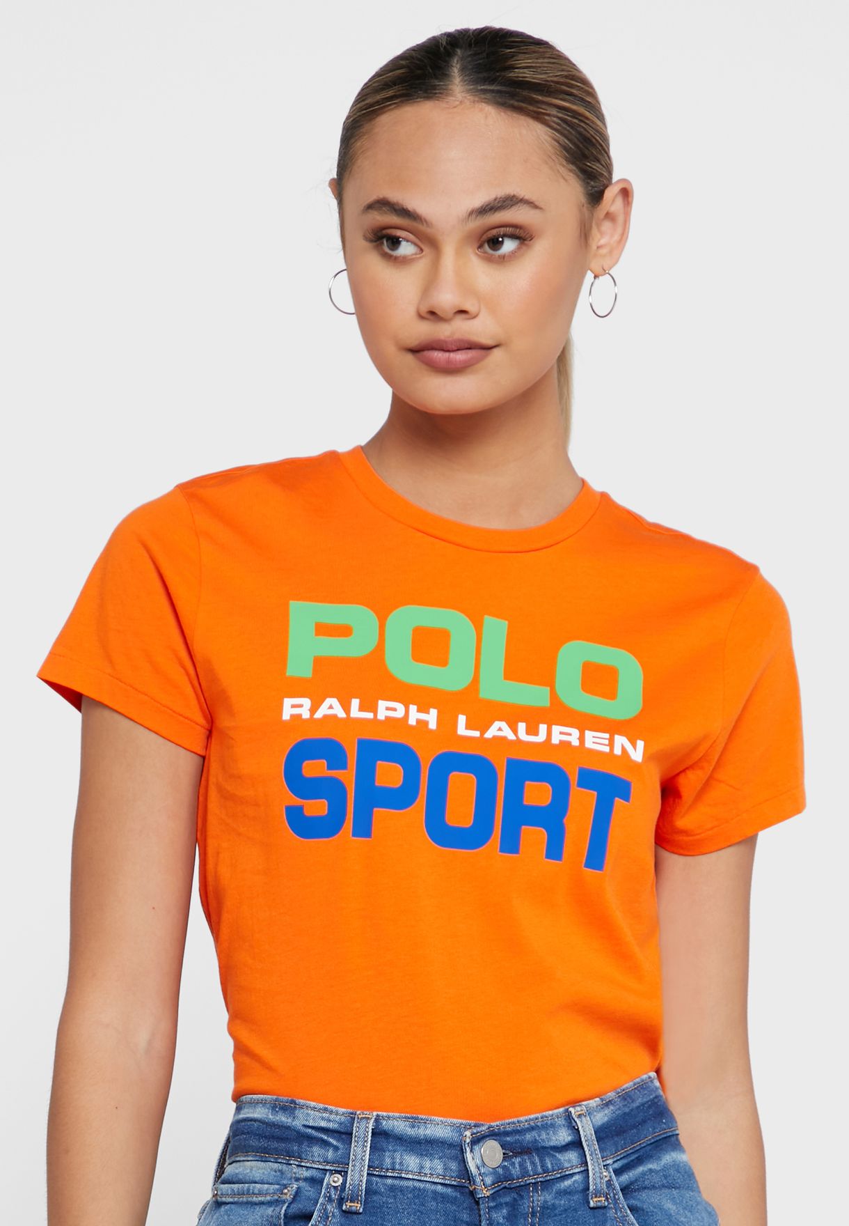 orange polo sport t shirt