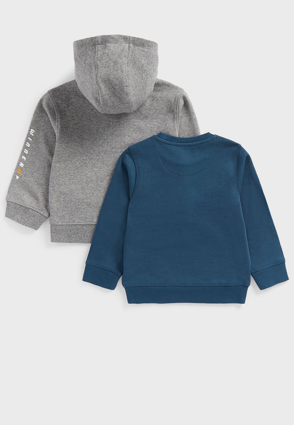 Kids 2 Pack Assorted Sweatshirt & Hoodie