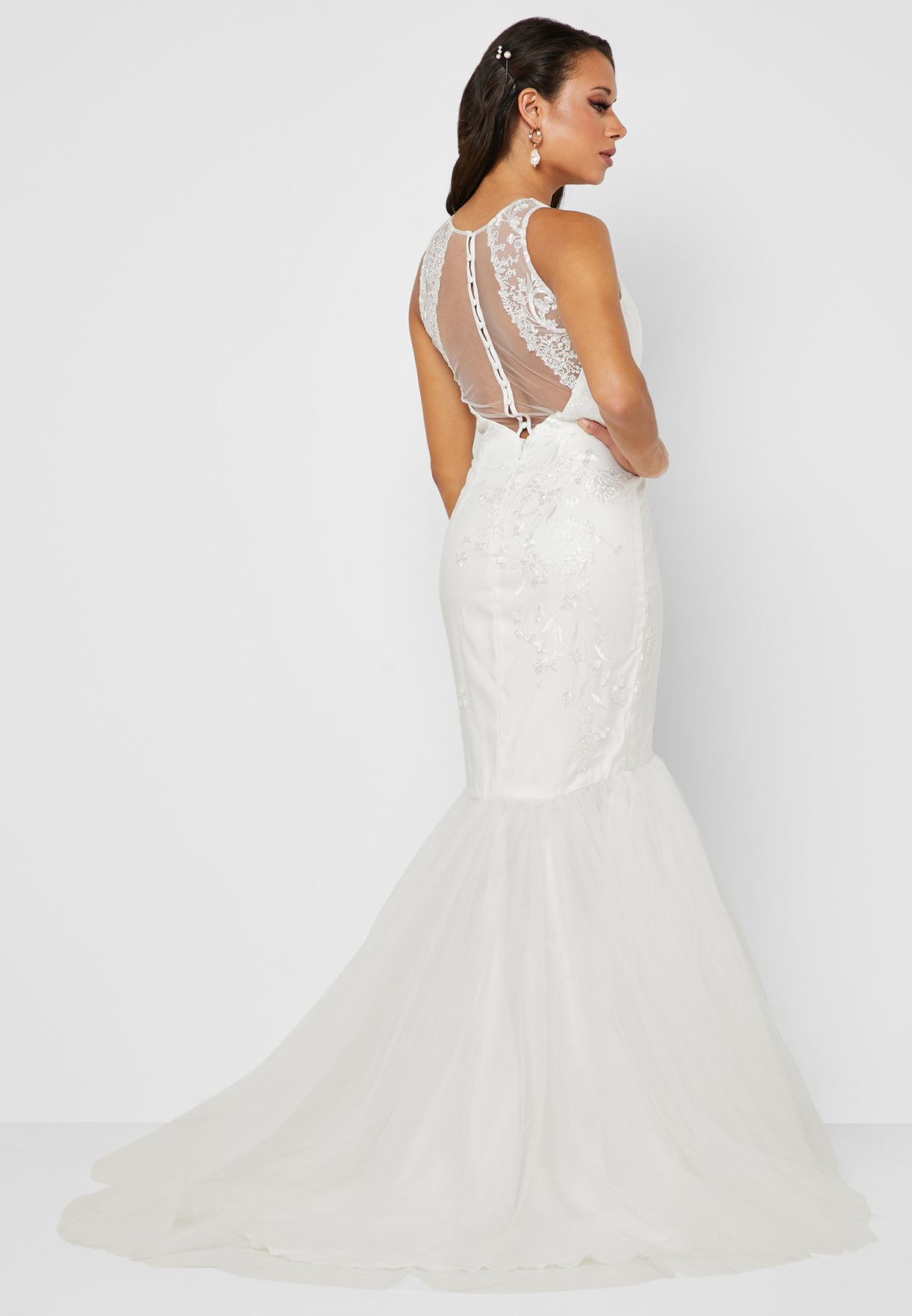 chi chi emma dress white