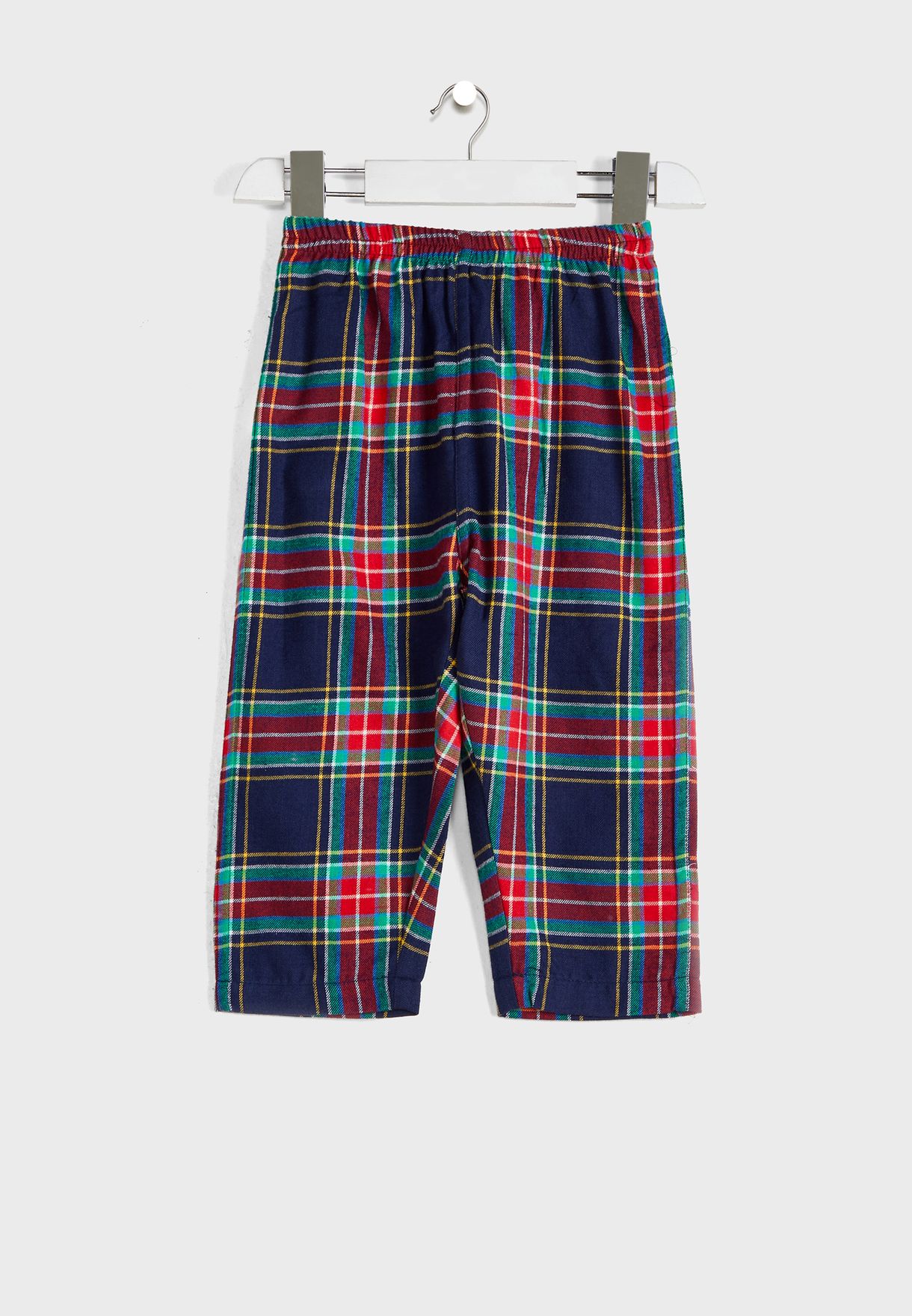 Kids Reindeer Tartan Pyjama Set