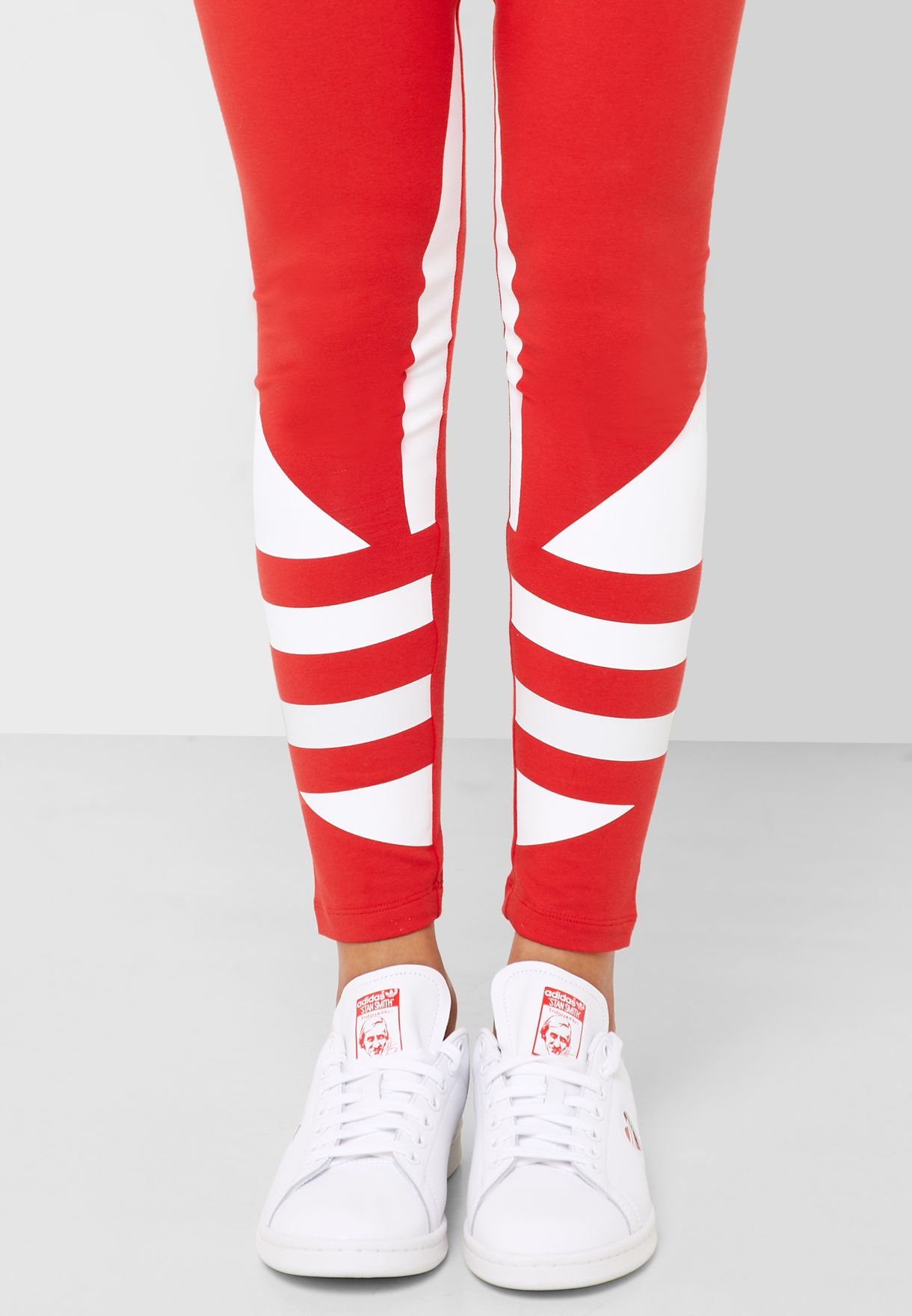 adidas big trefoil leggings