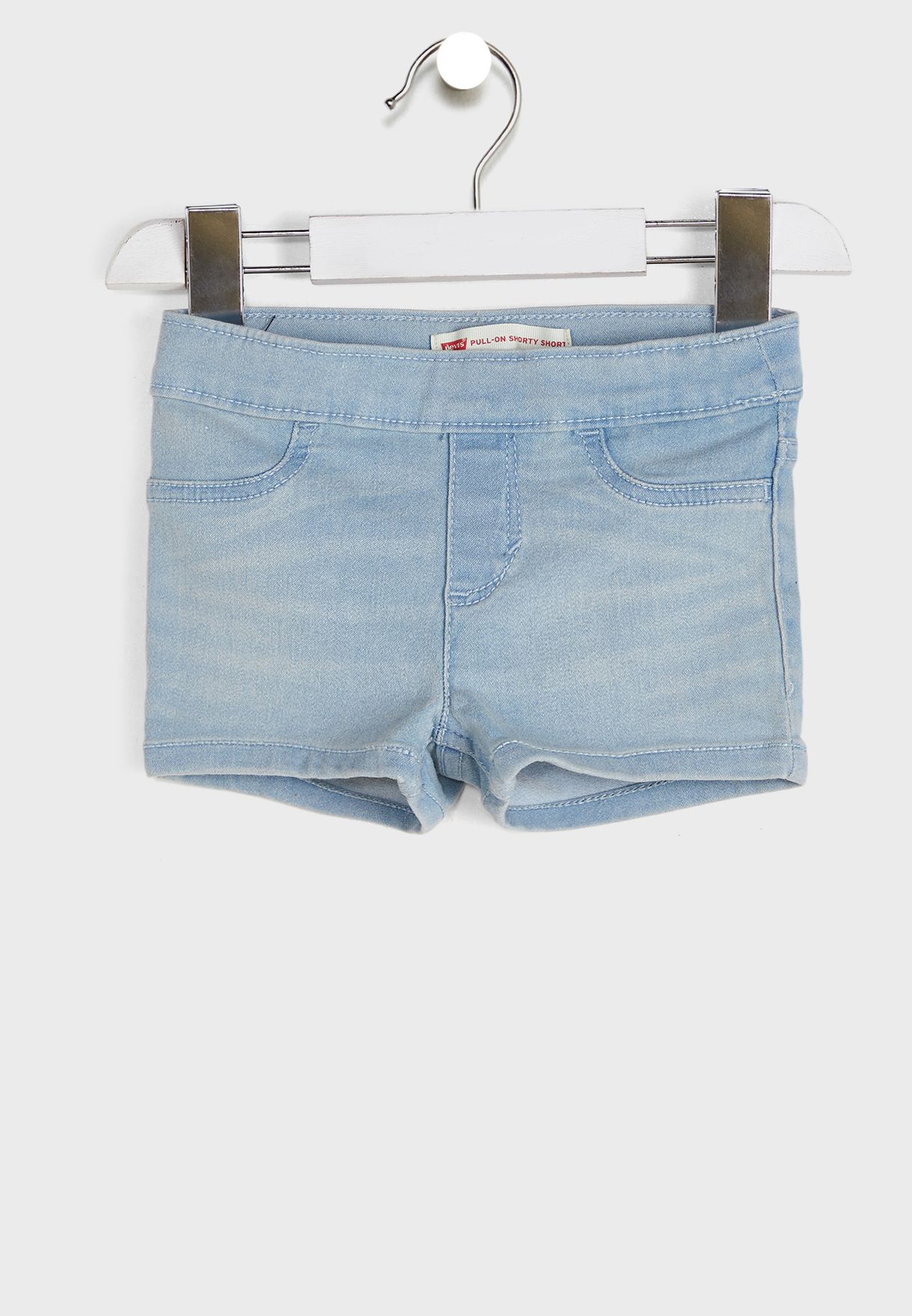 Kids Mid Wash Denim Shorts