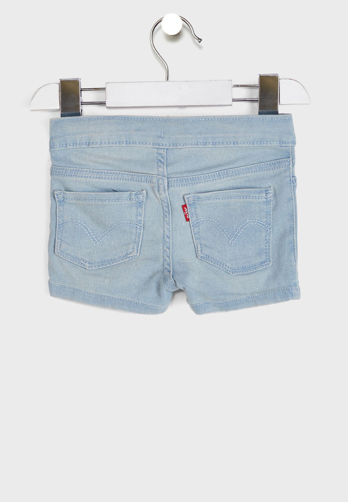 Kids Mid Wash Denim Shorts