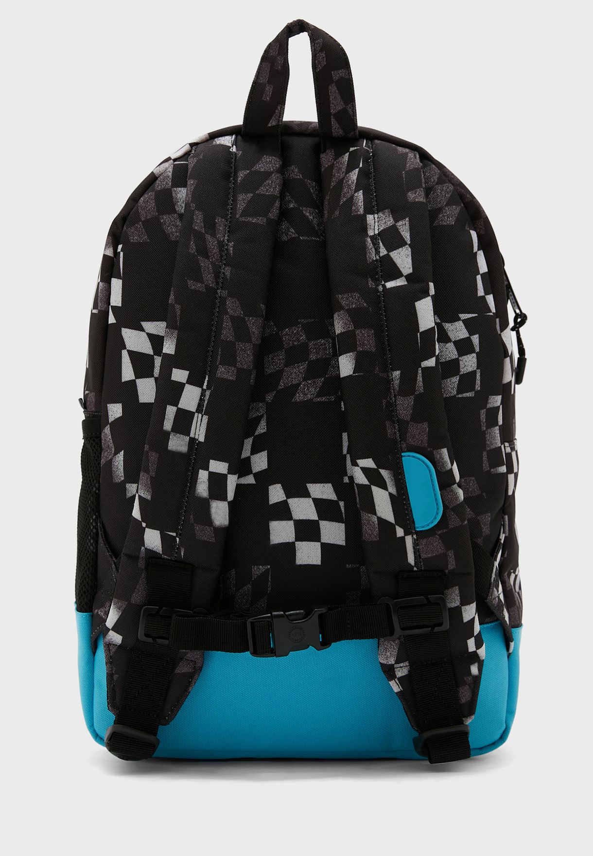 Kids Race Check Print Backpack