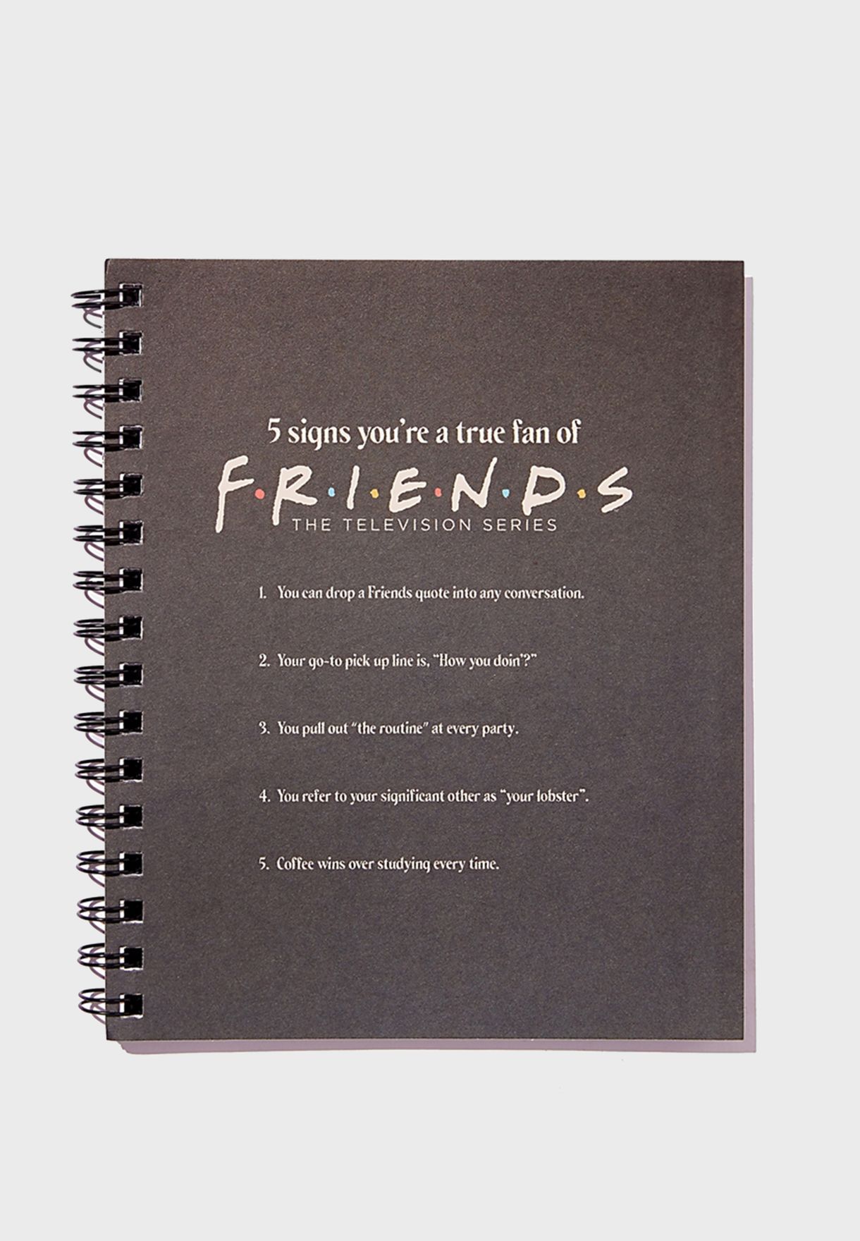 Friends True Fan A5 Campus Notebook