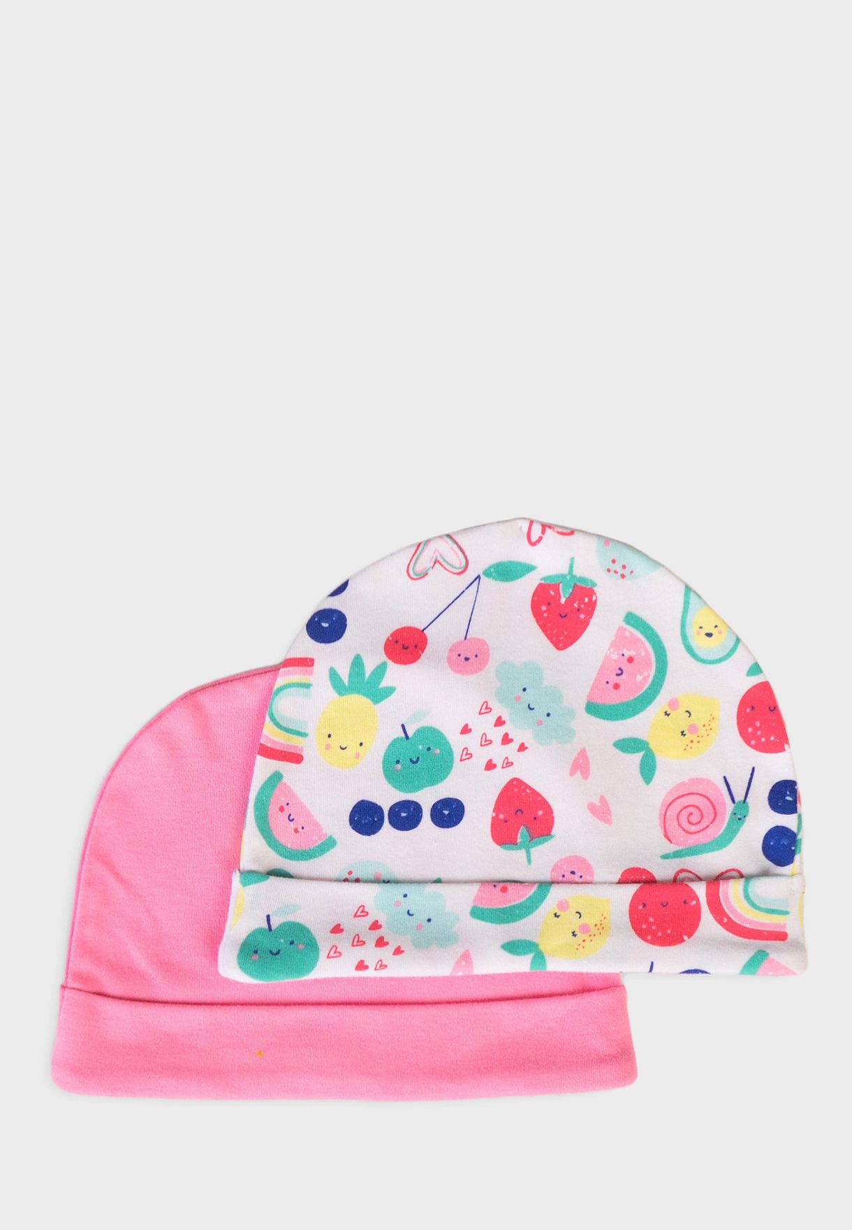 Infant 2 Pack Assorted Beanie