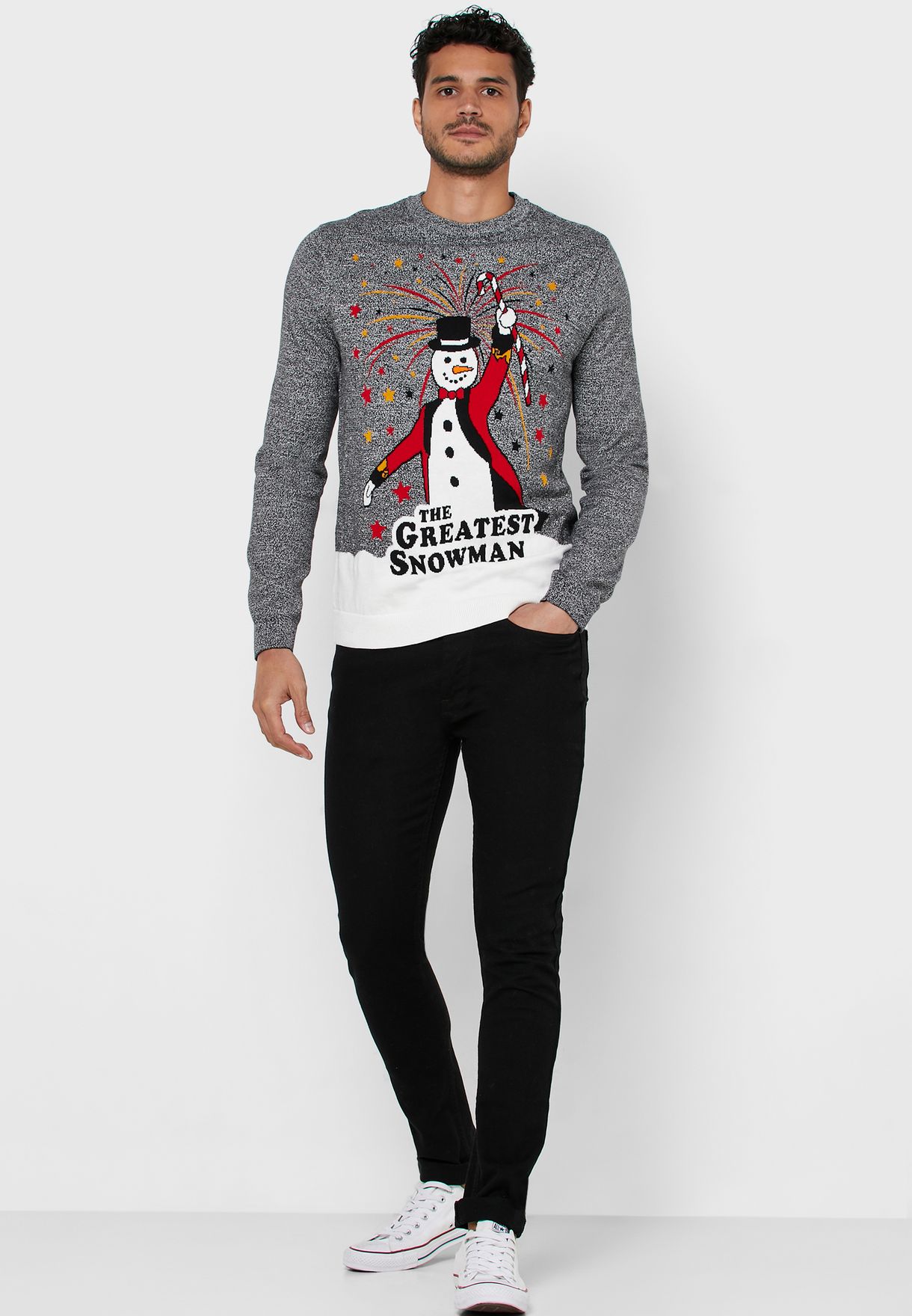 greatest snowman jumper