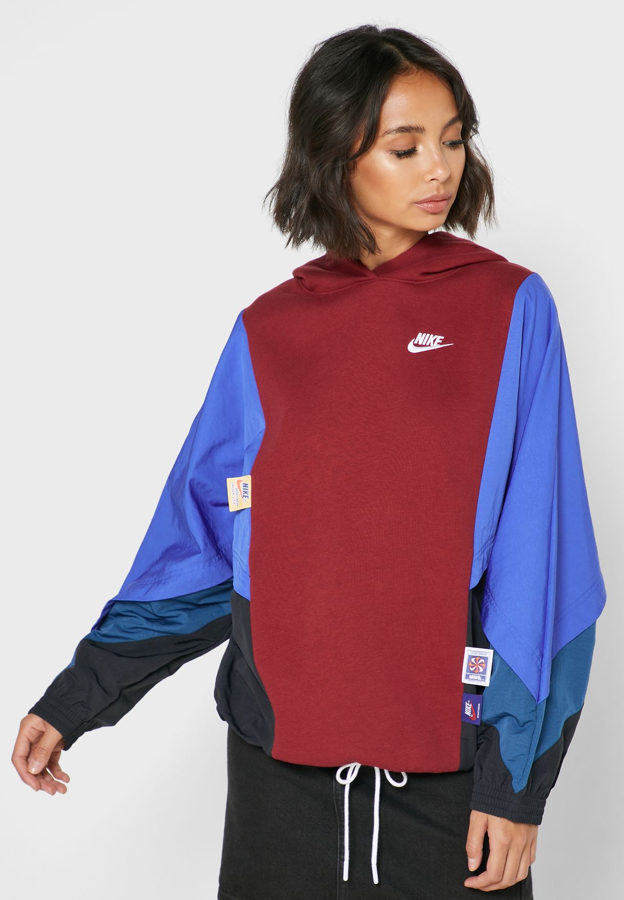 nike icon clash pullover hoodie