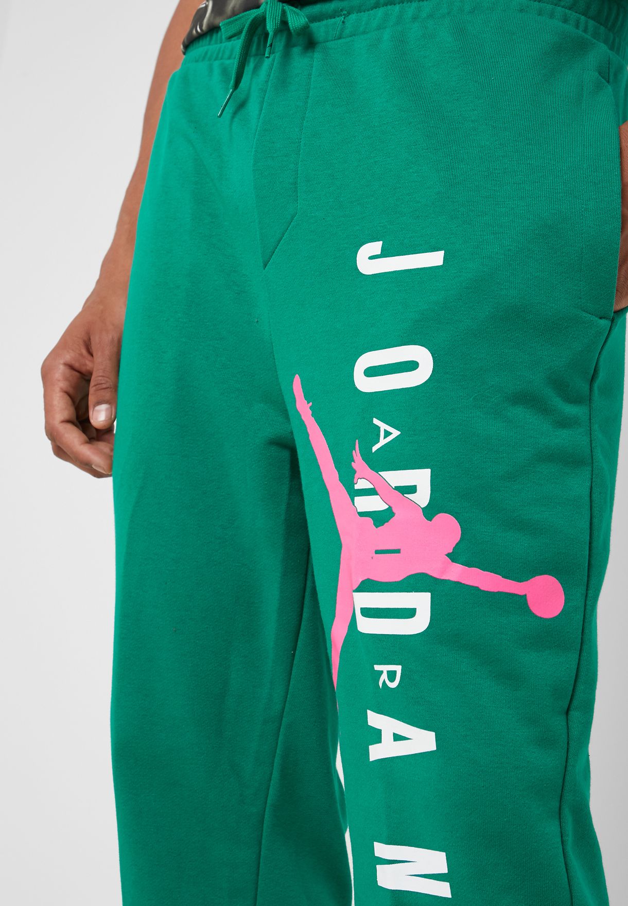 green jordan sweatpants