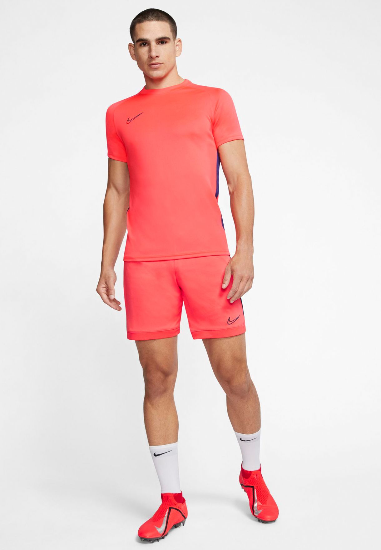 nike academy shorts red