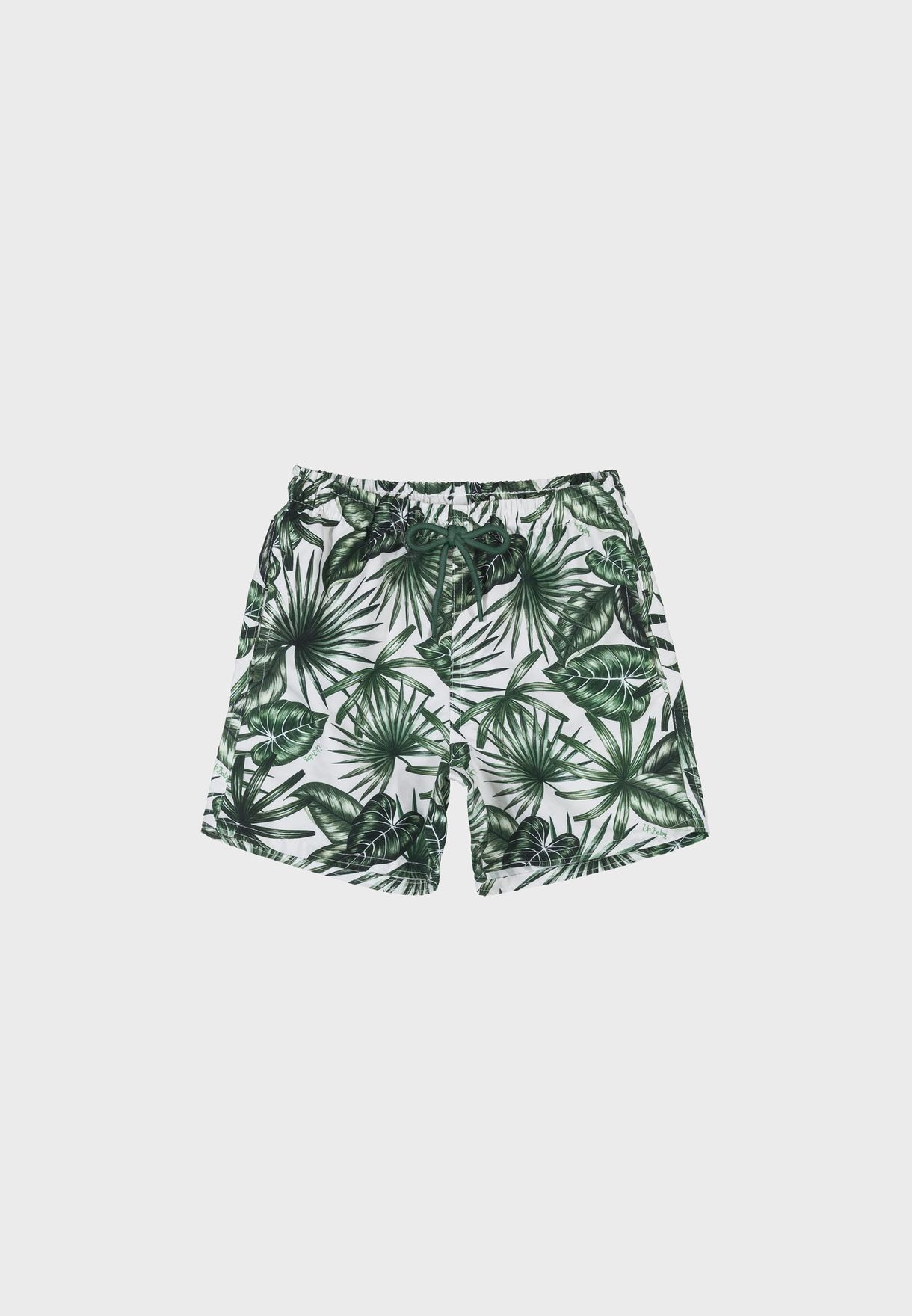 Infant Tropical Print Shorts