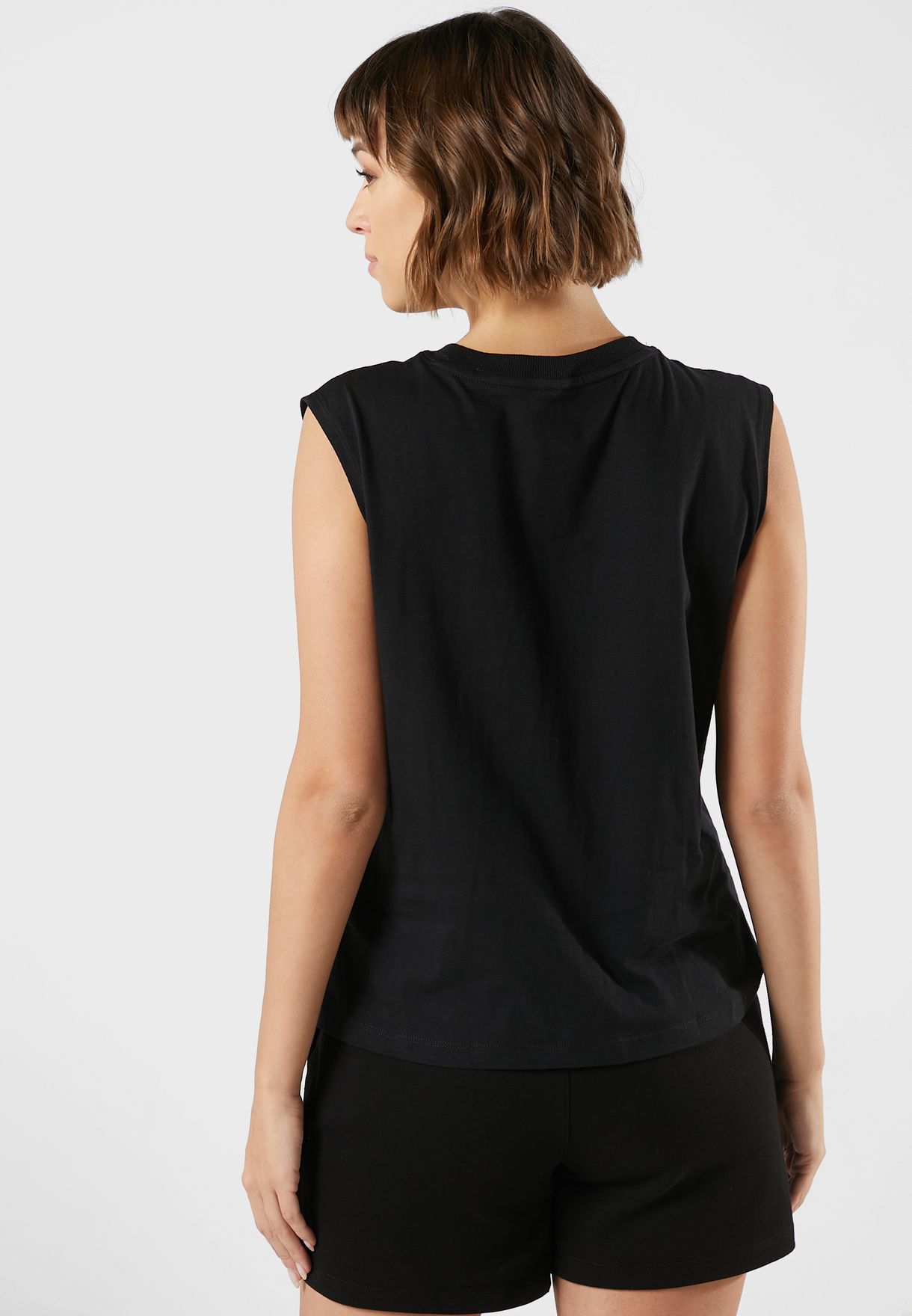 Front Knot Logo Tank Top