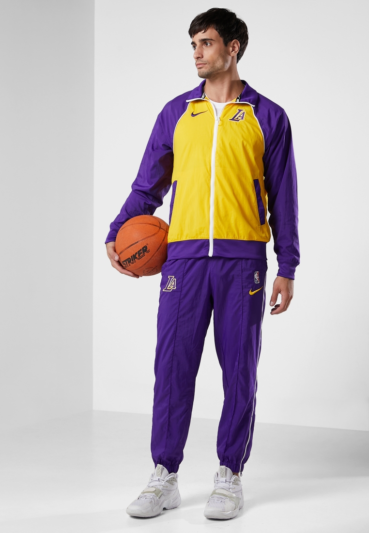 Purple Nike NBA LA Lakers Tracksuit