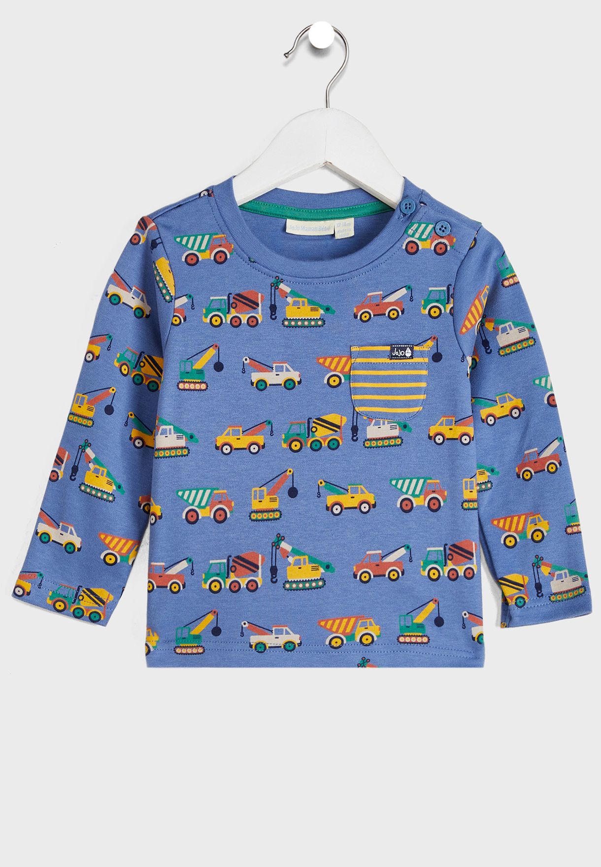Kids Vehicles Print T-Shirt